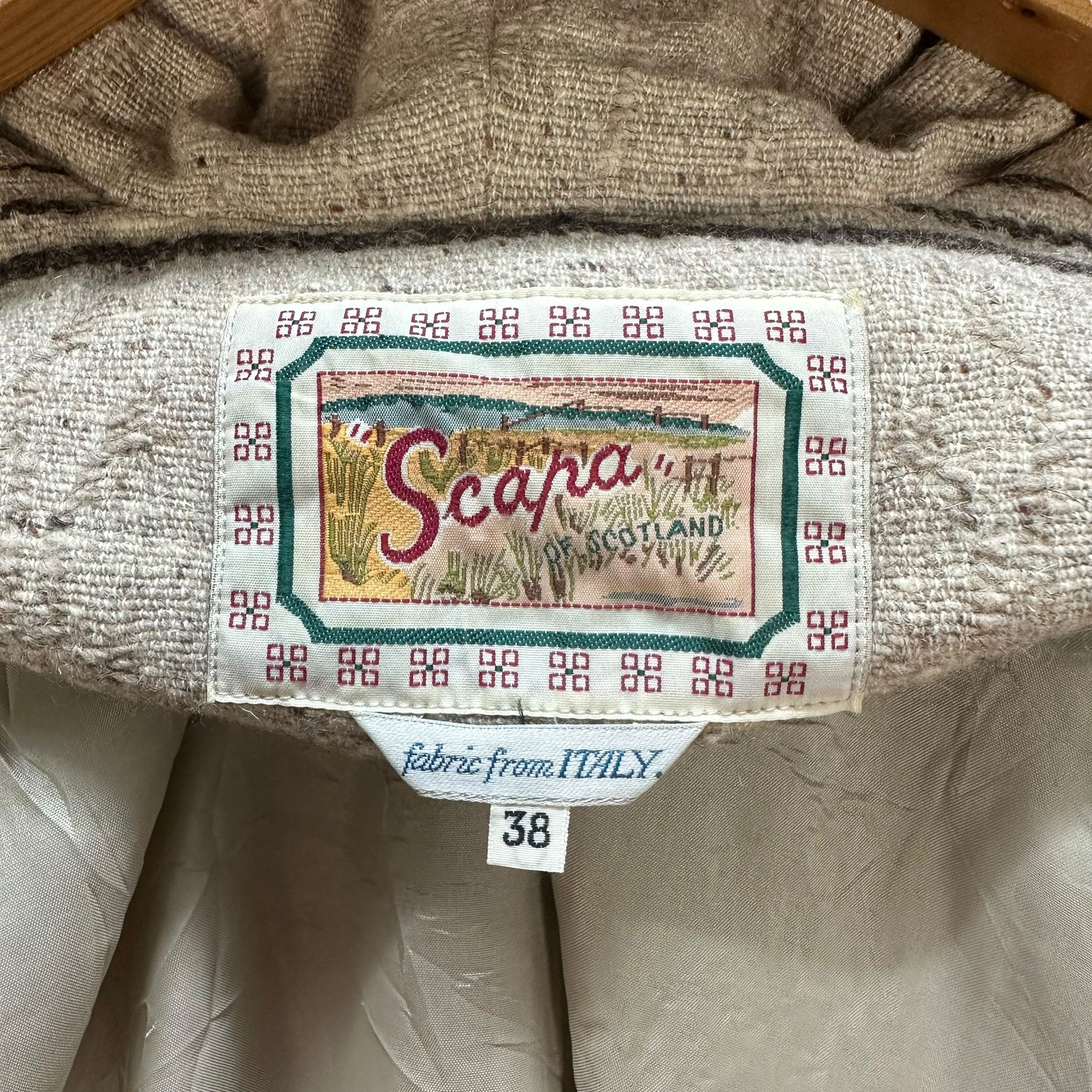 Scapa Sports SCAPA OF SCOTLAND WOOL BLEND HOODIE JACKET #8927-040 Size US M / EU 48-50 / 2 - 7 Thumbnail