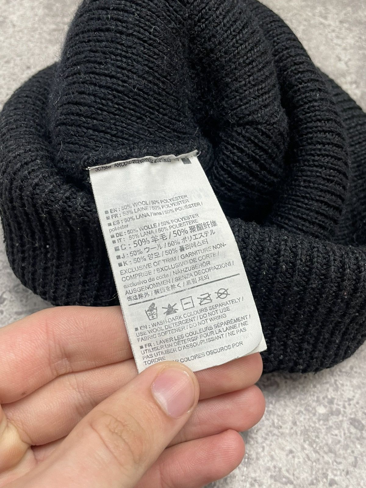 Arc'teryx × Vintage Arcteryx hat black unisex mini logo Size ONE SIZE - 4 Thumbnail