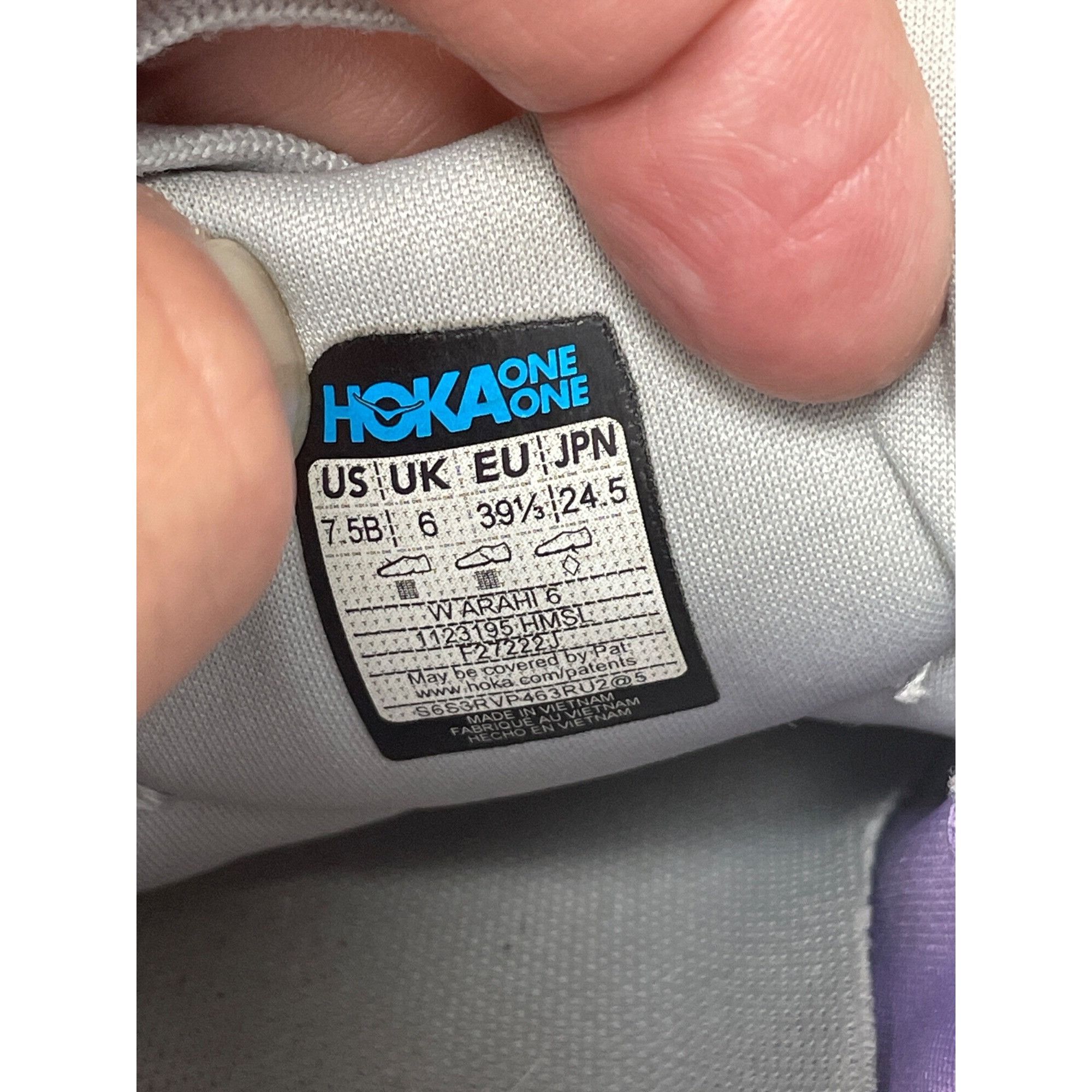 Hoka Hoka Arahi 6 Womans Mint Green White Run Walk Sneakers Sz 7. Size US 7.5 / IT 37.5 - 6 Thumbnail