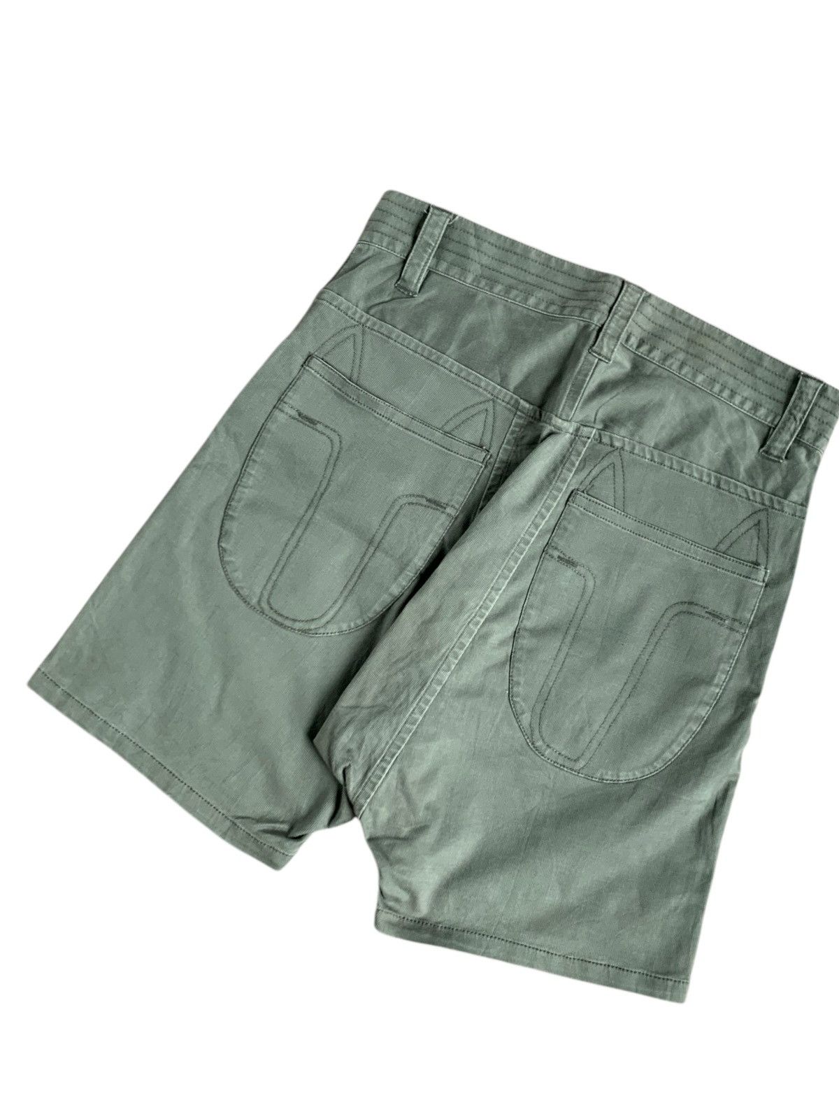 Issey Miyake 2000s Tsumori chisato droped crocth shorts jorts Size US 29 - 3 Thumbnail
