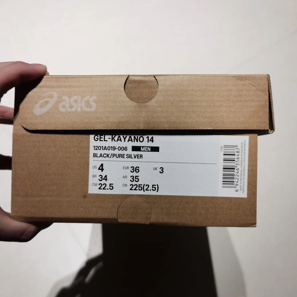 Asics asic gel ds trainer black pure silver Size US 7 / EU 40 - 7 Thumbnail