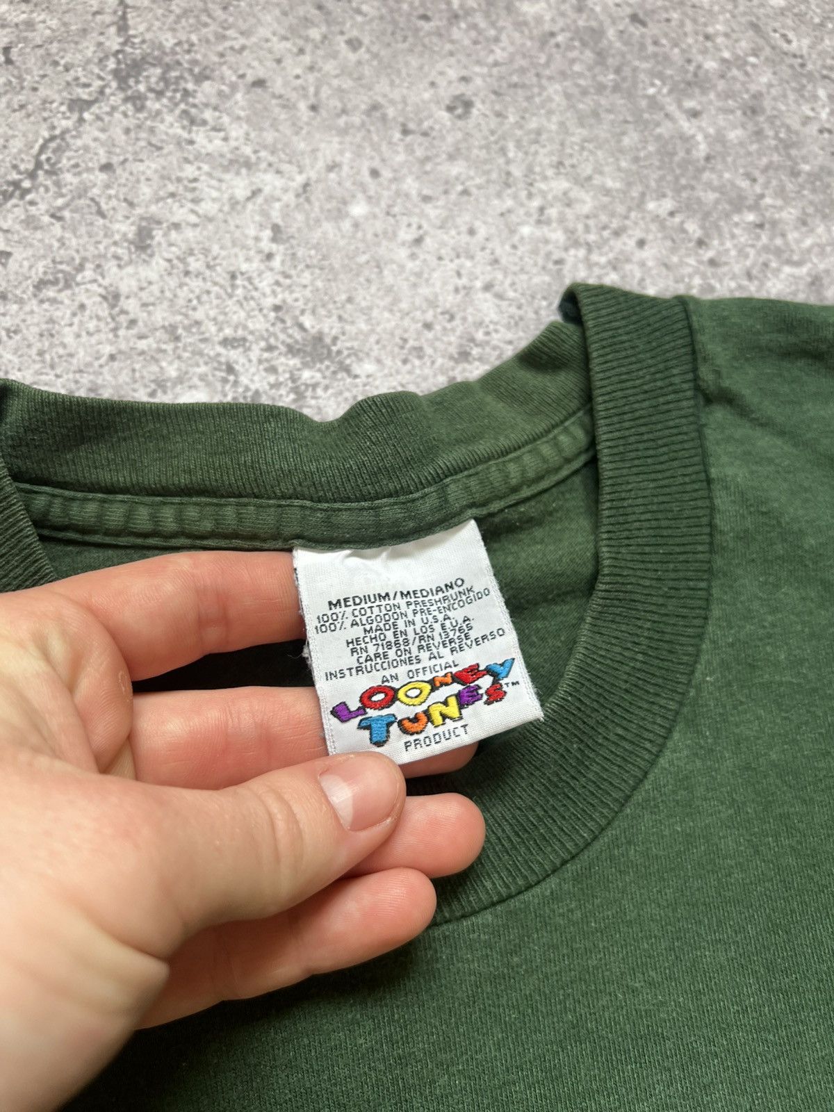 Cartoon Network × Vintage × Warner Bros Vintage 90s Looney Tunes TAZ T-shirt Single Stich Men's Size US M / EU 48-50 / 2 - 11 Thumbnail