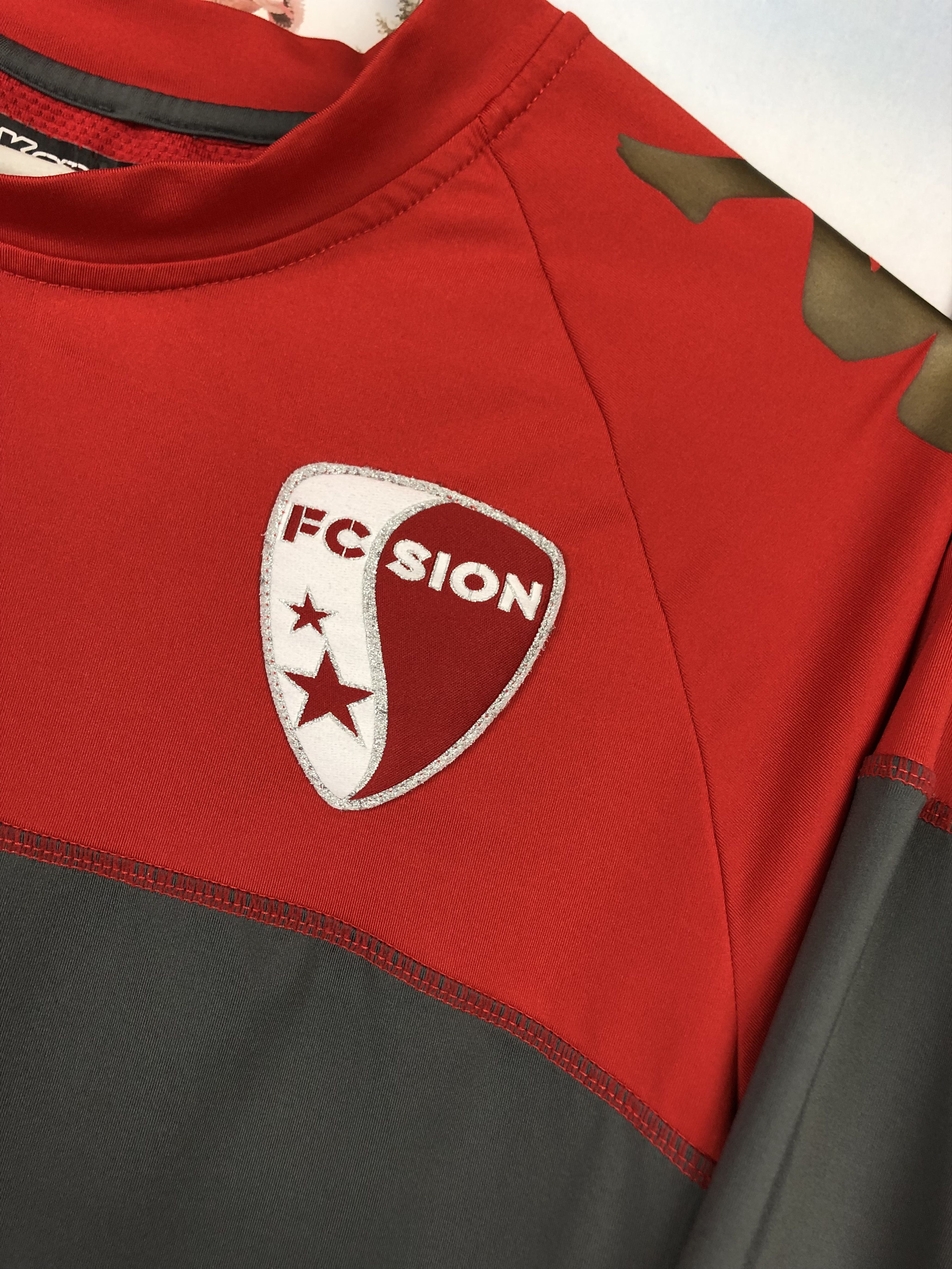 Kappa Vintage Sion Football Sweatshirt Soccer Track Shirt Sleeve Size US L / EU 52-54 / 3 - 3 Thumbnail