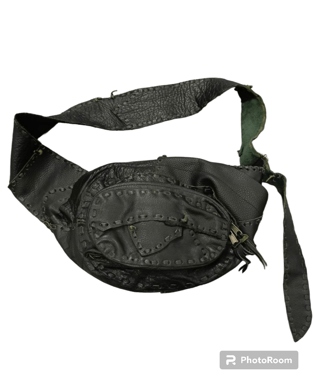 OG🔥LEATHER PACTHWORK CROSSBODY