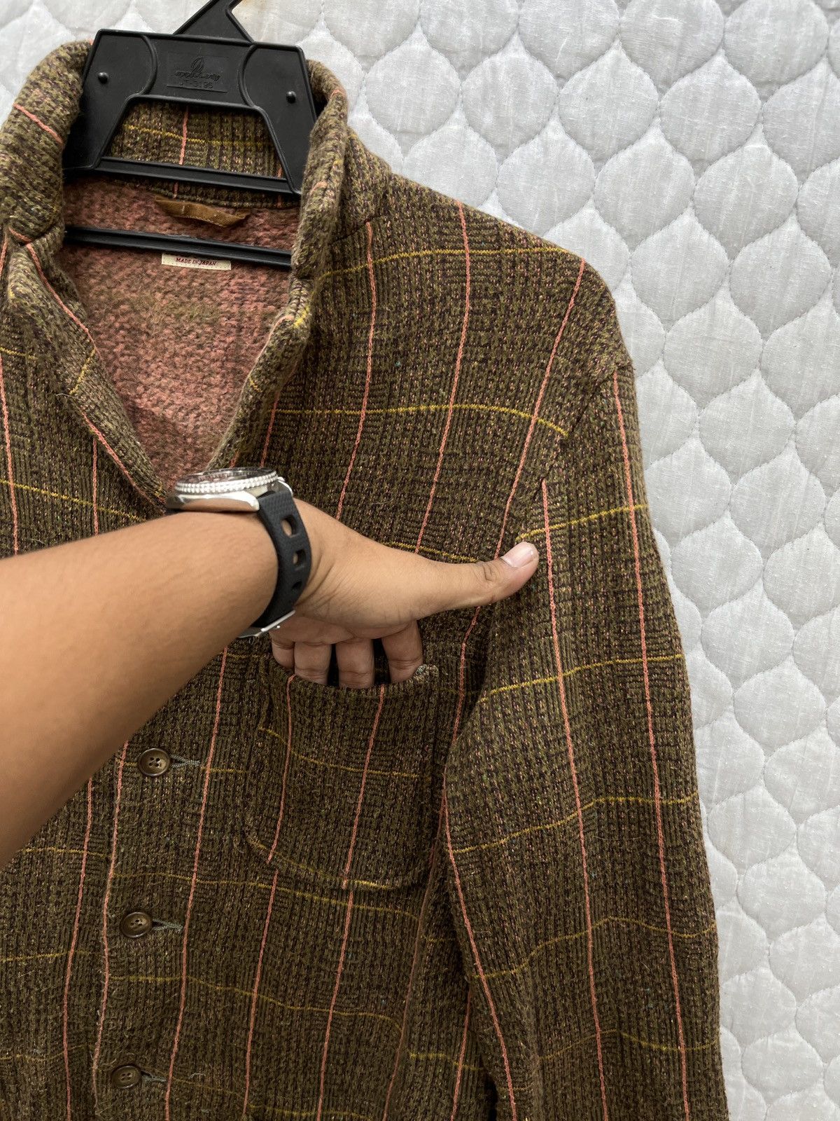 Kapital 🔥🔥🔥ARCHIVE KAPITAL KOBE TWEED KNIT FLEECE JACKET Size US M / EU 48-50 / 2 - 16 Thumbnail