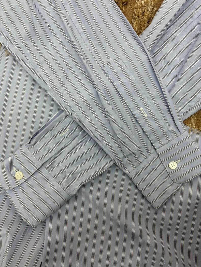 Loewe LOEWE Blue striped patch logo shirt Size XS / US 0-2 / IT 36-38 - 5 Thumbnail