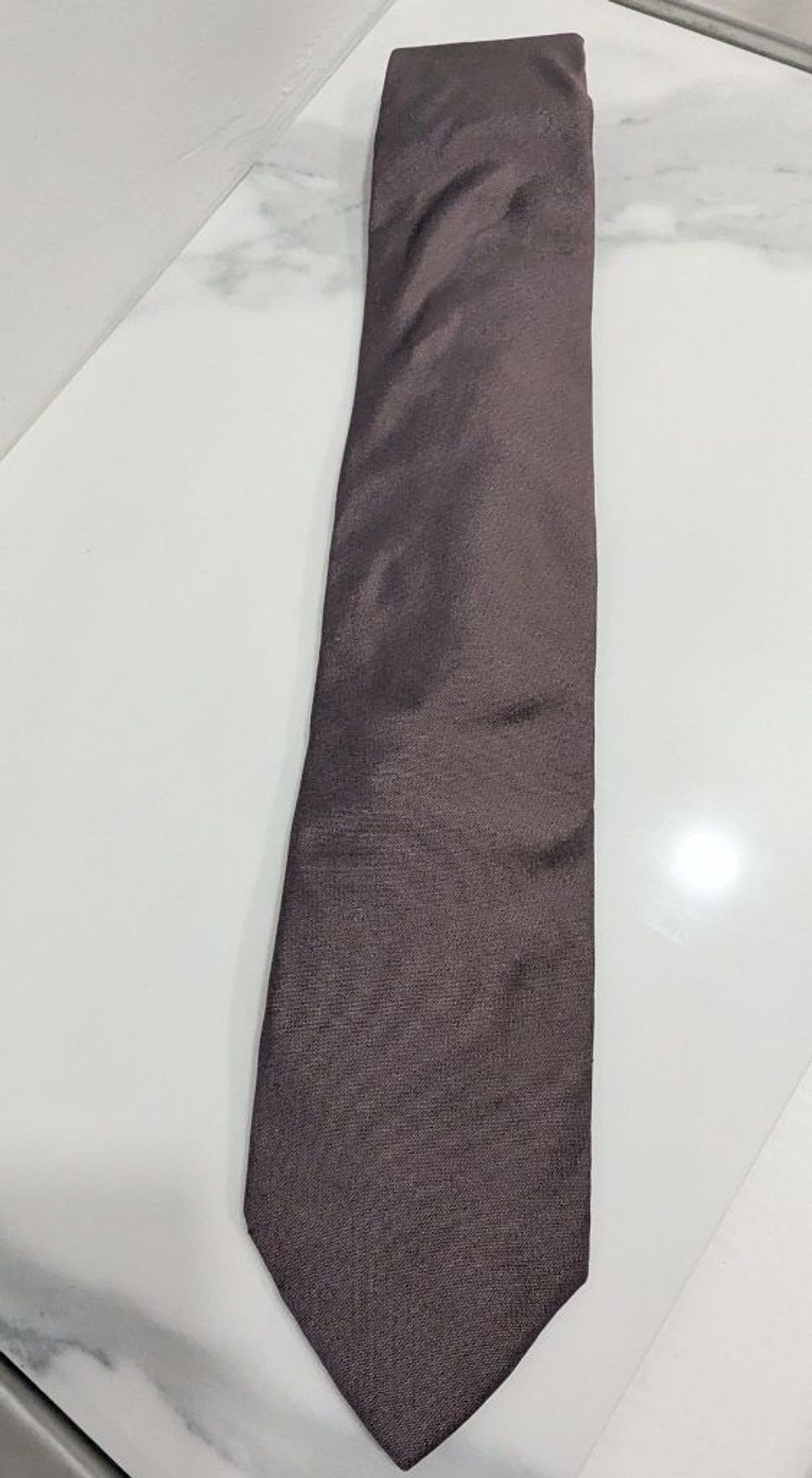 Hugo Boss BOSS purple 100% Silk Tie Size ONE SIZE - 1 Thumbnail