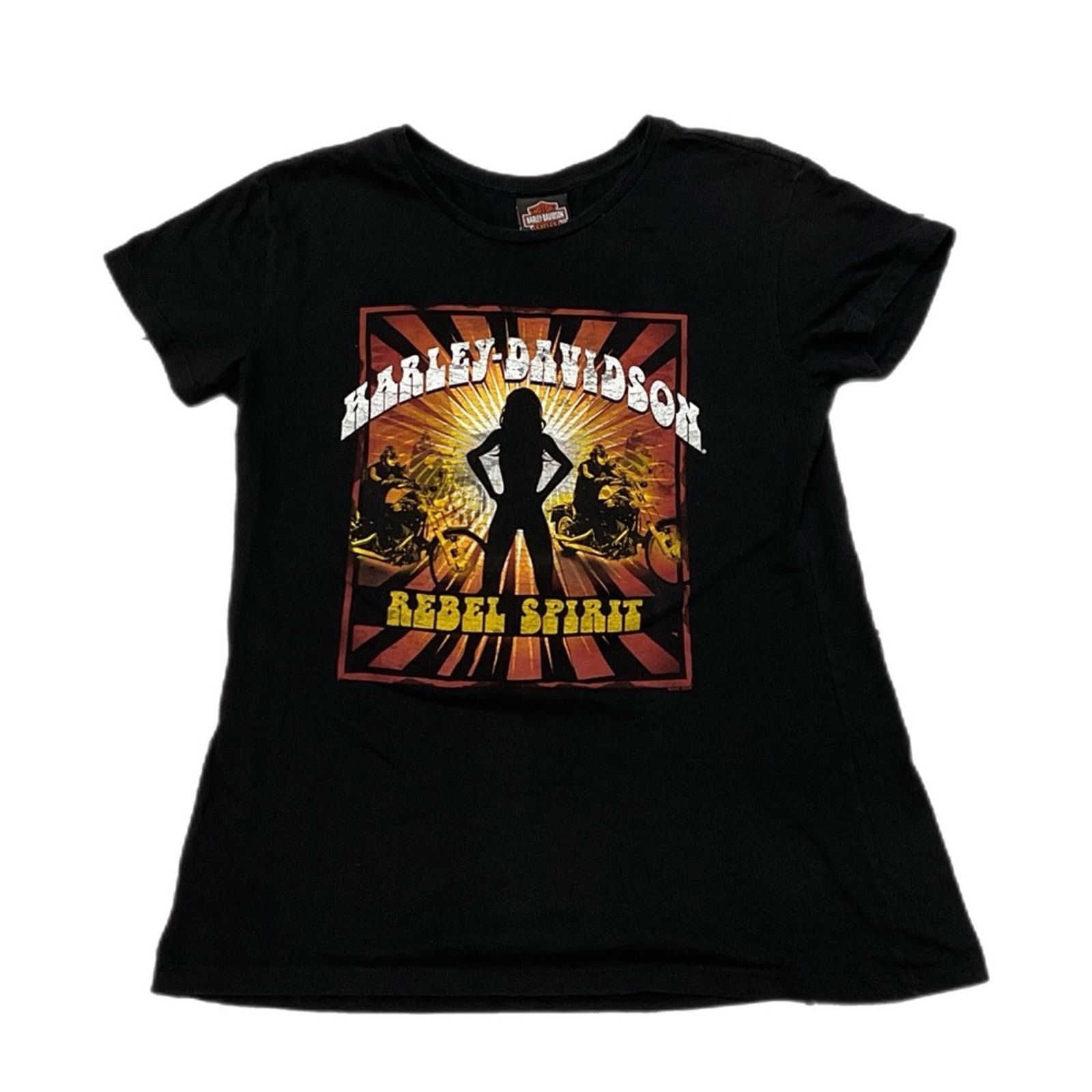 Harley Davidson Harley Davidson Bravado El Paso Rebel Spirit Women’s T-Shirt Size XL / US 12-14 / IT 48-50 - 1 Thumbnail