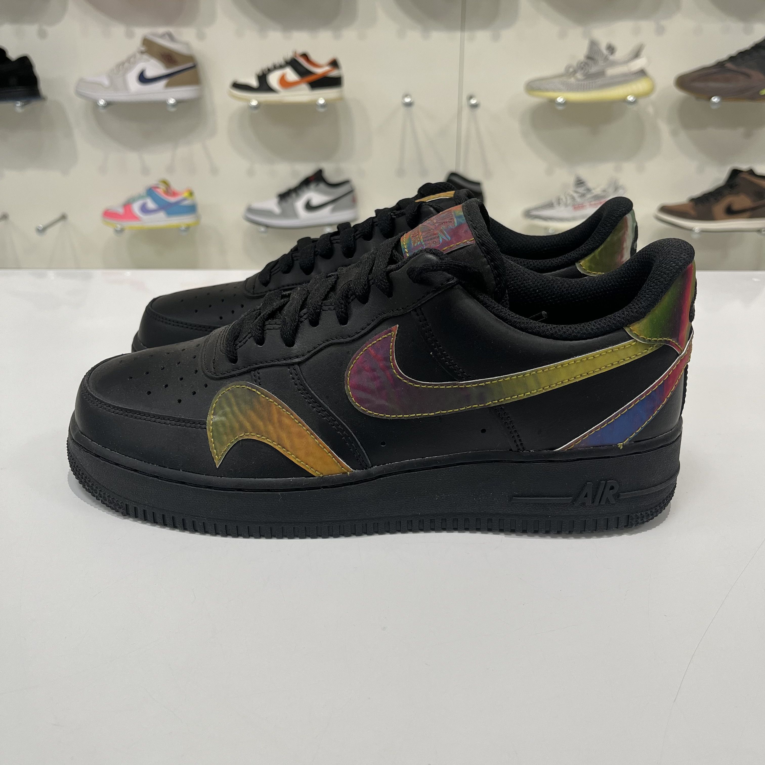 Nike Nike Air Force 1 Low Misplaced Swoosh Black Multi Size US 9 / EU 42 - 2 Thumbnail