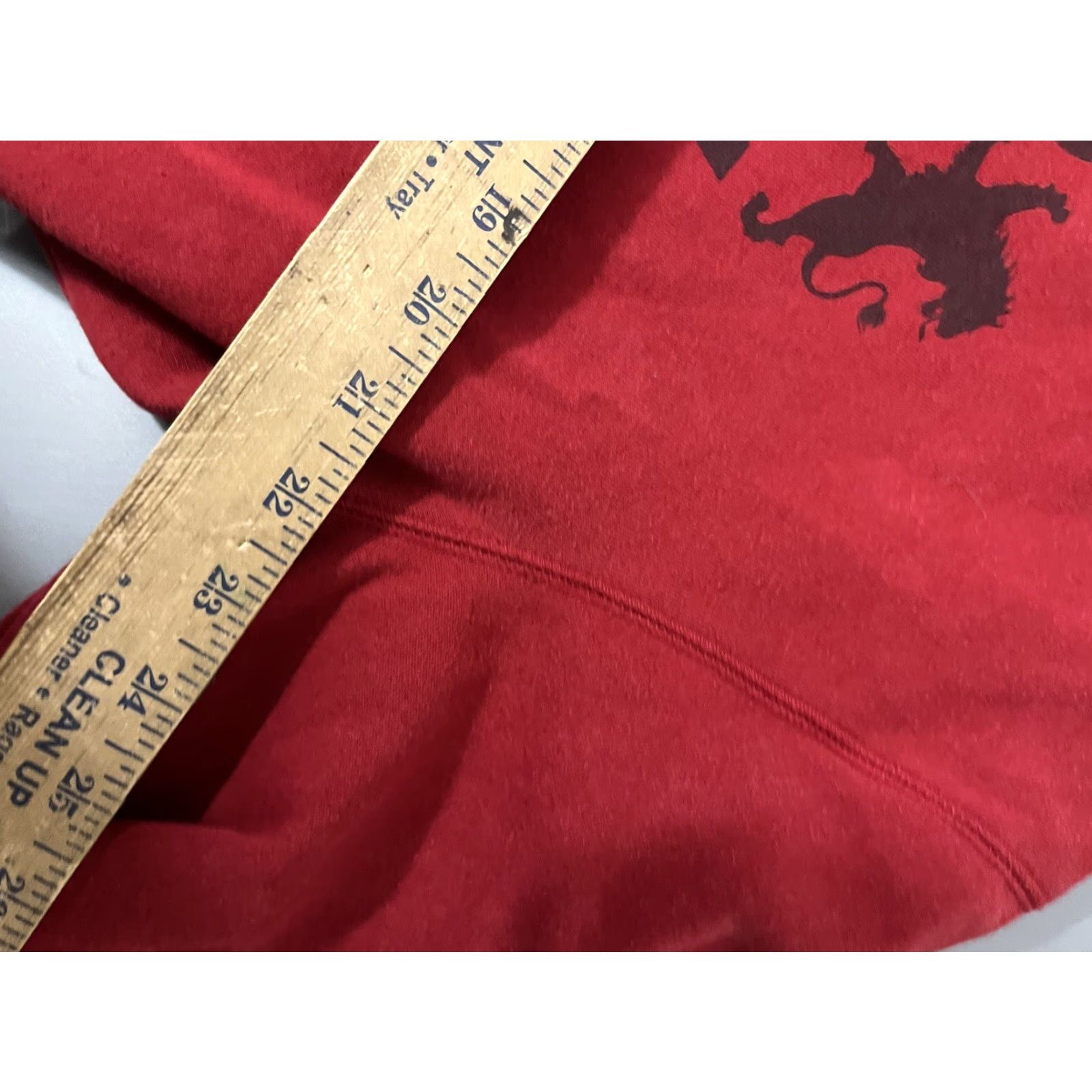 Express Express Hoodie Men’s XL Red - Pullover Graphic Print Hoodie - Kangaroo Pocket - Logo - City Modern American - XXX Size US XL / EU 56 / 4 - 6 Thumbnail