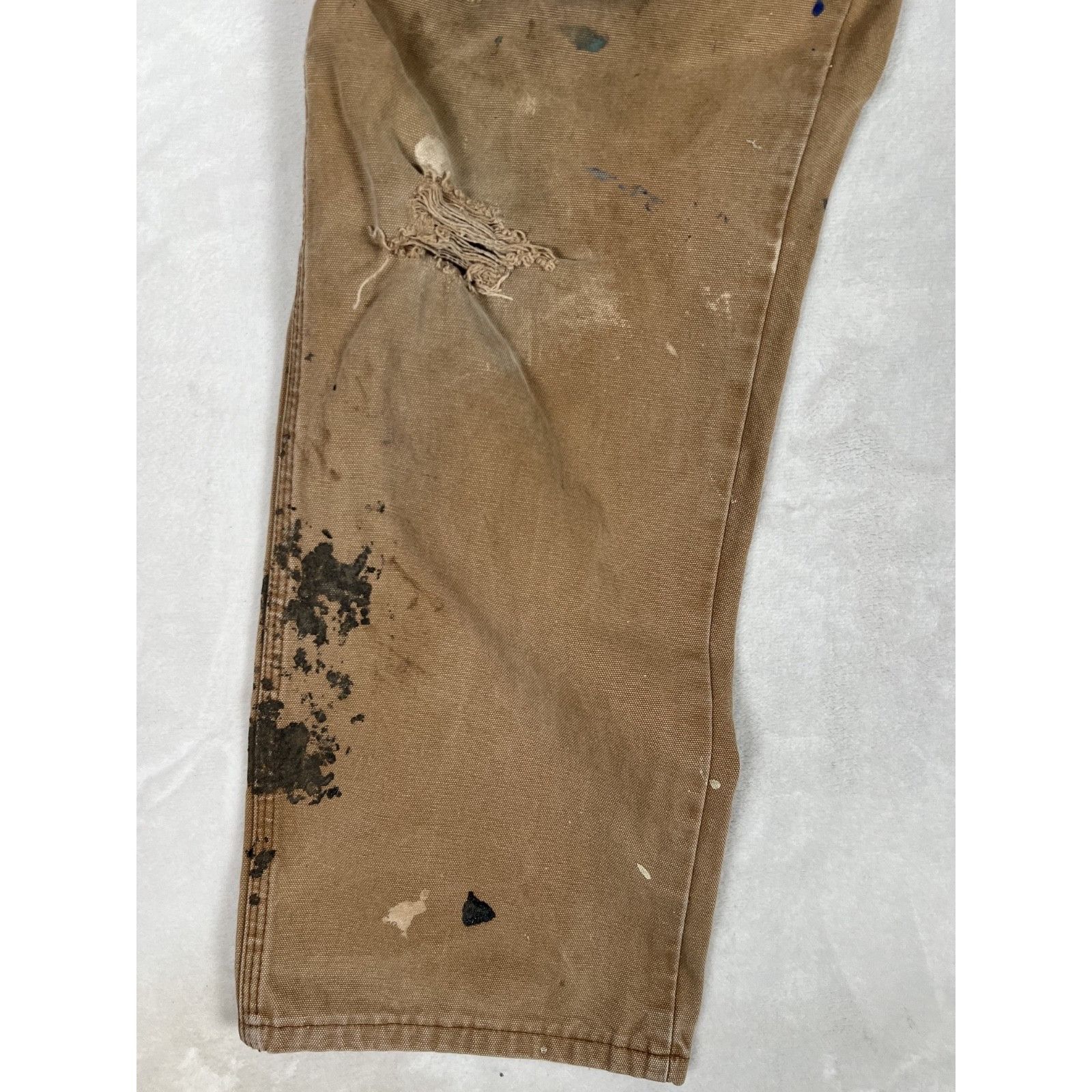 Dickies Dickies Carpenter Canvas Pants Workwear Utility Brown Size 3 Size US 36 / EU 52 - 2 Thumbnail
