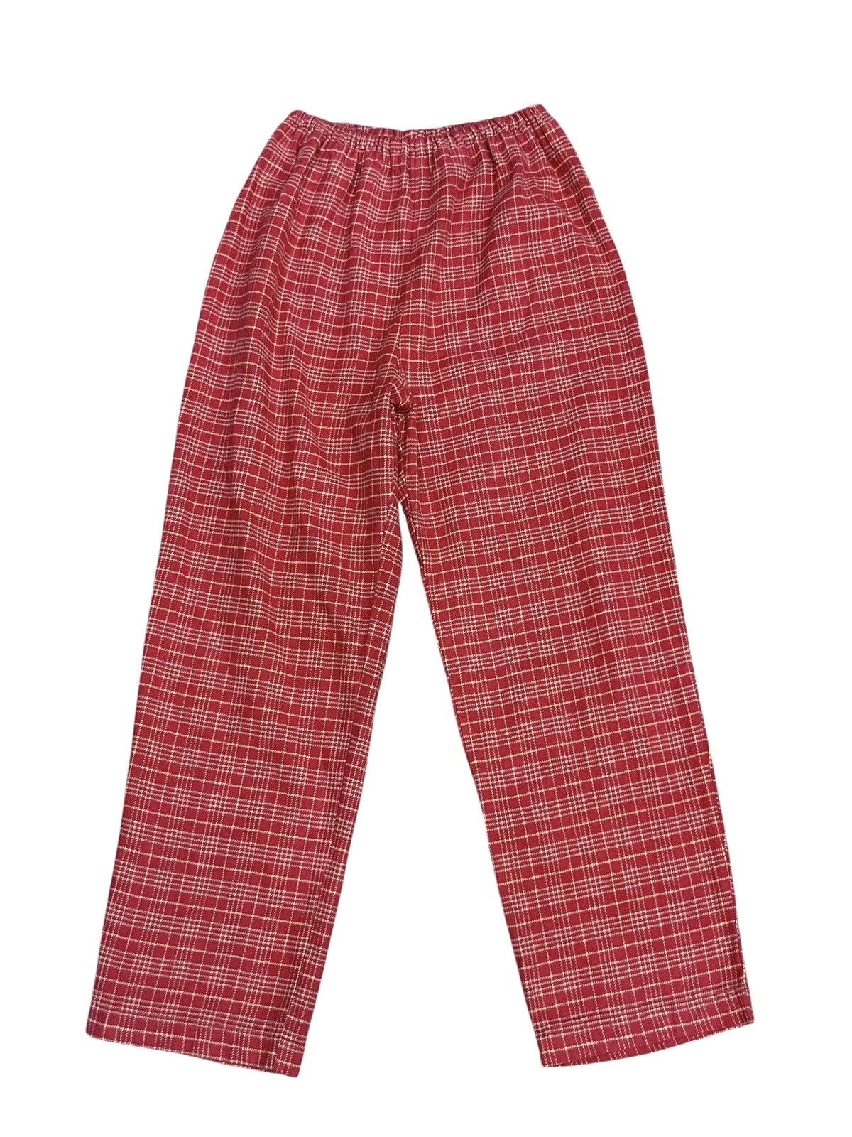 Burberry RARE Vintage Burberry Red Nova Check Japan Cotton Pajama Set Size US S / EU 44-46 / 1 - 7 Thumbnail