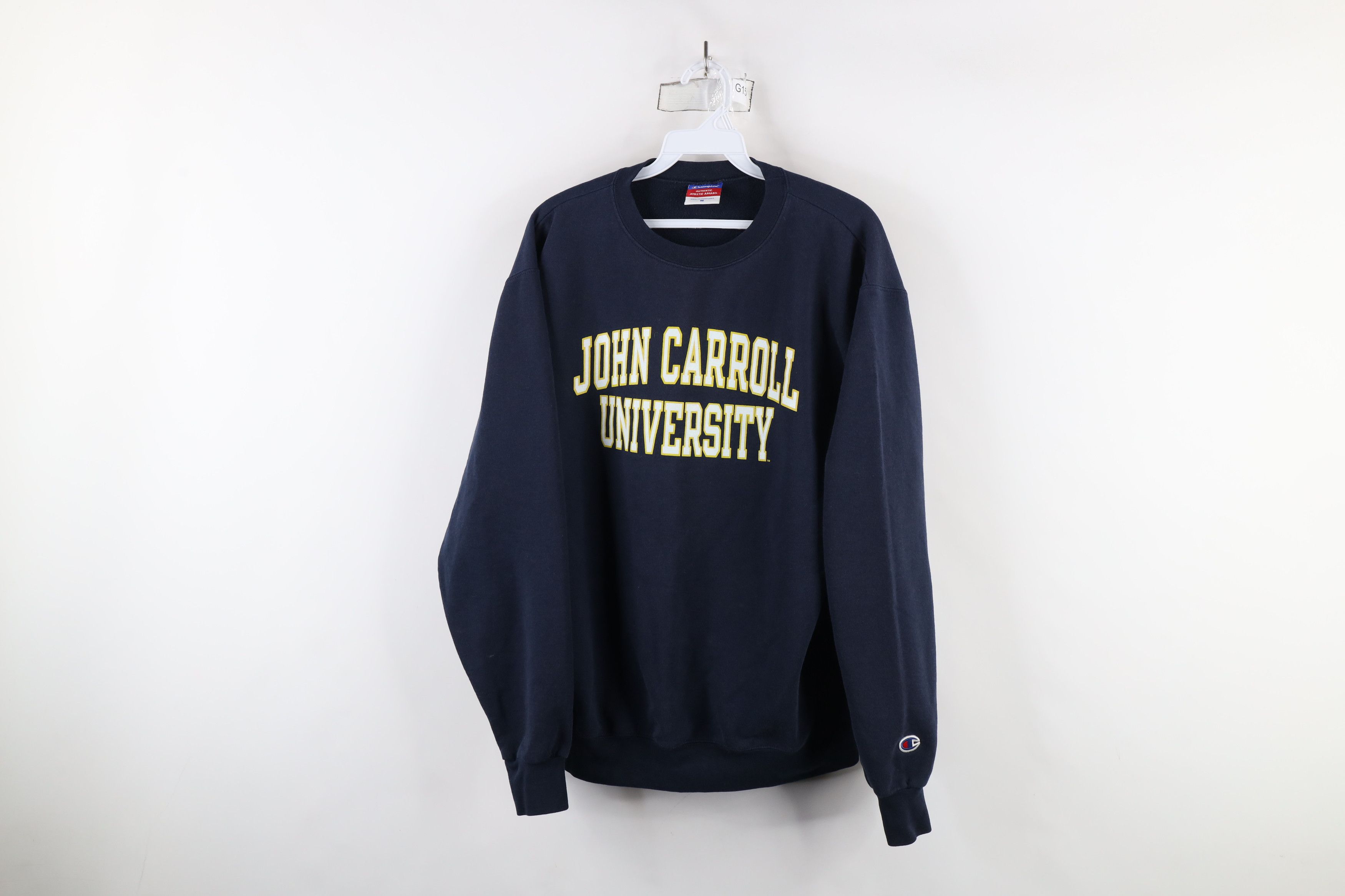 Champion × Vintage Vintage 90s Champion John Carroll University Sweatshirt Size US M / EU 48-50 / 2 - 1 Thumbnail