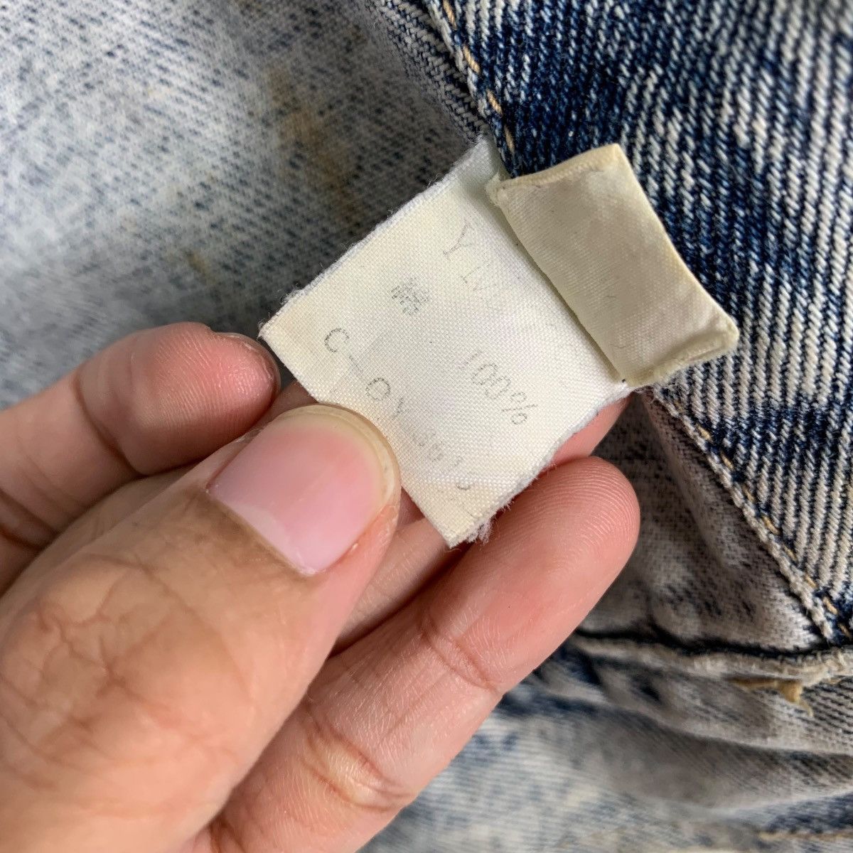 Japanese Brand AMERICAN’S FINEST JEANS Stone Wash Denim Jacket #2037-C88 Size US M / EU 48-50 / 2 - 15 Thumbnail