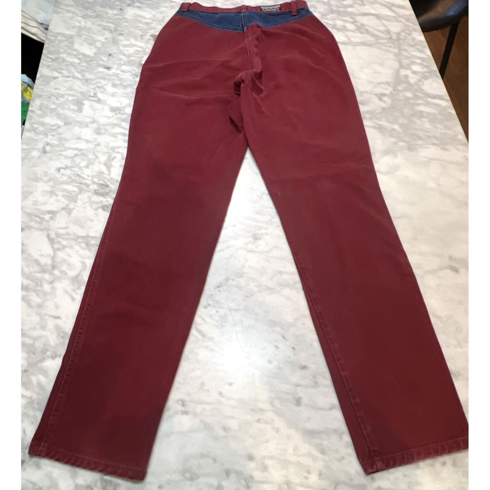 Vintage Vintage Rockies Western 2 Tone Jeans Women - 32/13 - 36 Inseam Cowgirl Size 34" / US 12 / IT 48 - 3 Thumbnail