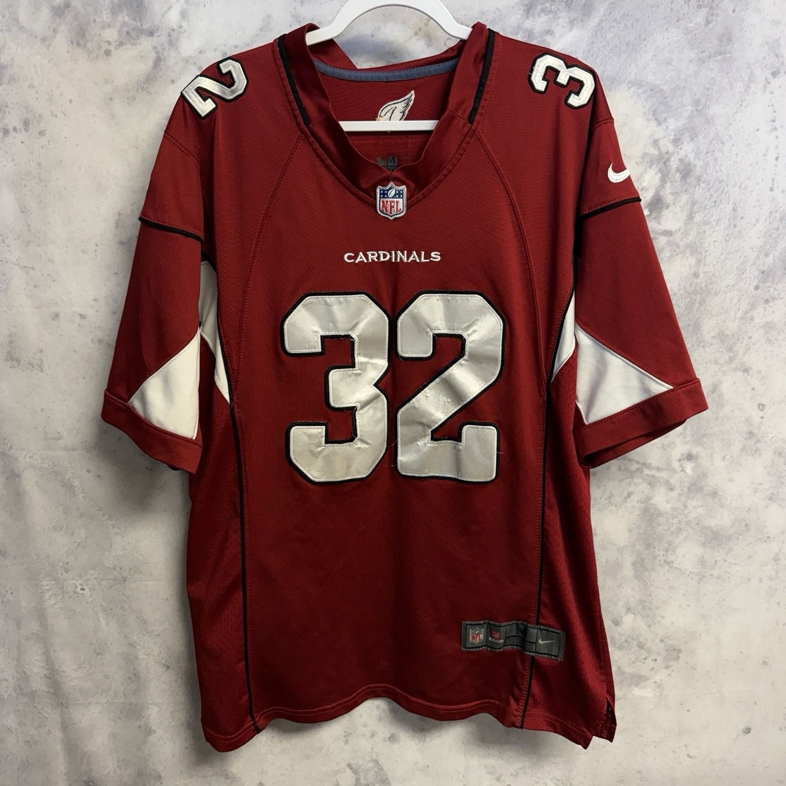 Reebok Nike Arizona Cardinals Tyrann Mathieu #32 NFL On Field Jerse Size US M / EU 48-50 / 2 - 2 Thumbnail