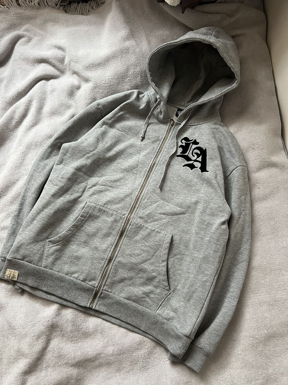 Ed Hardy × Vintage Vintage punk grunge Ed hardy style zip hoodie avant garde Size US L / EU 52-54 / 3 - 5 Thumbnail
