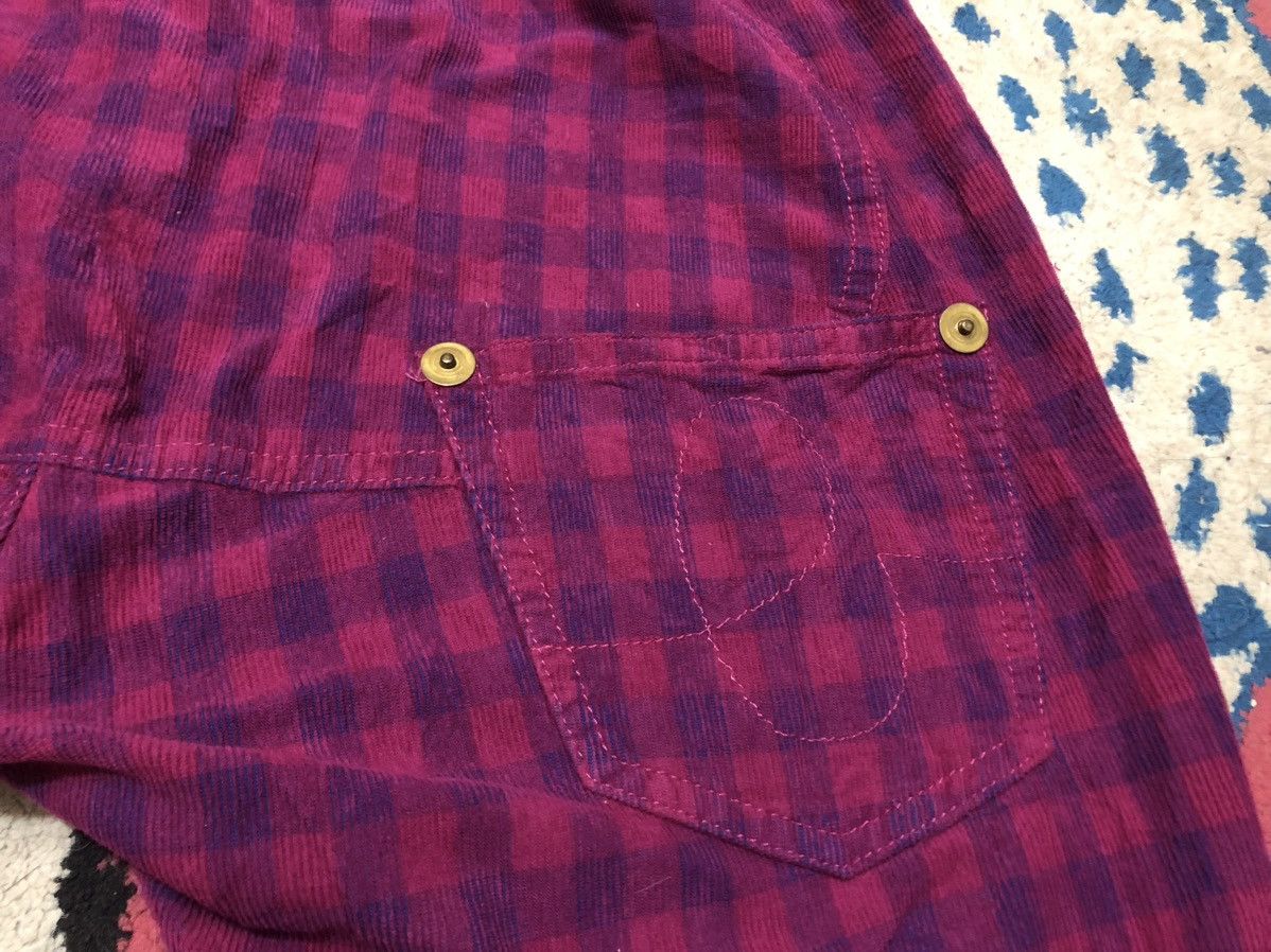 Issey Miyake RARE MERCIBEAUCOUP Japan CHECKERED Corduroy Trousers Pants Size US 32 / EU 48 - 5 Thumbnail