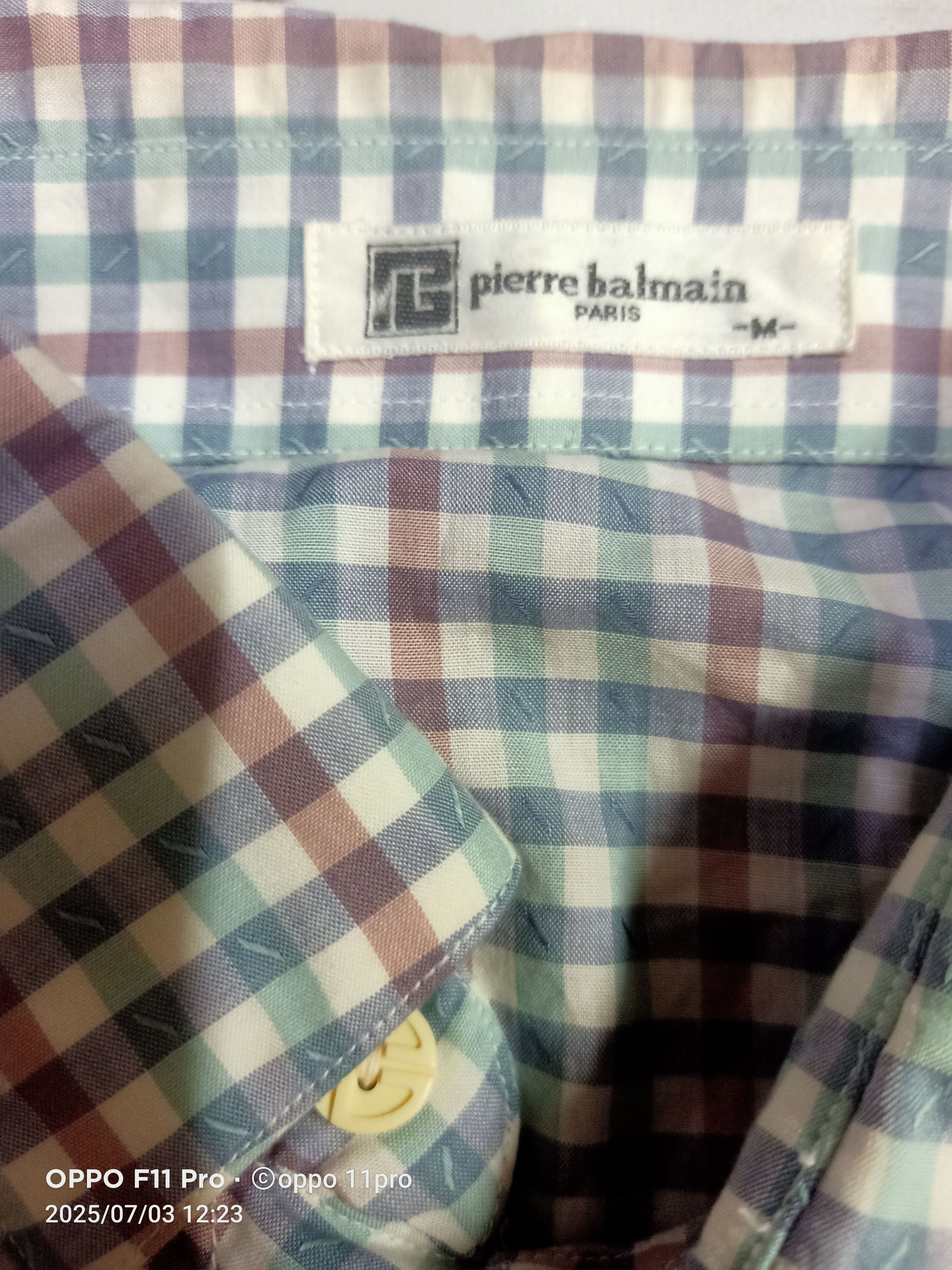 Pierre Balmain 🌟Vintage Pierre Balmain Paris Men Button Up 🌟 Size US M / EU 48-50 / 2 - 4 Thumbnail