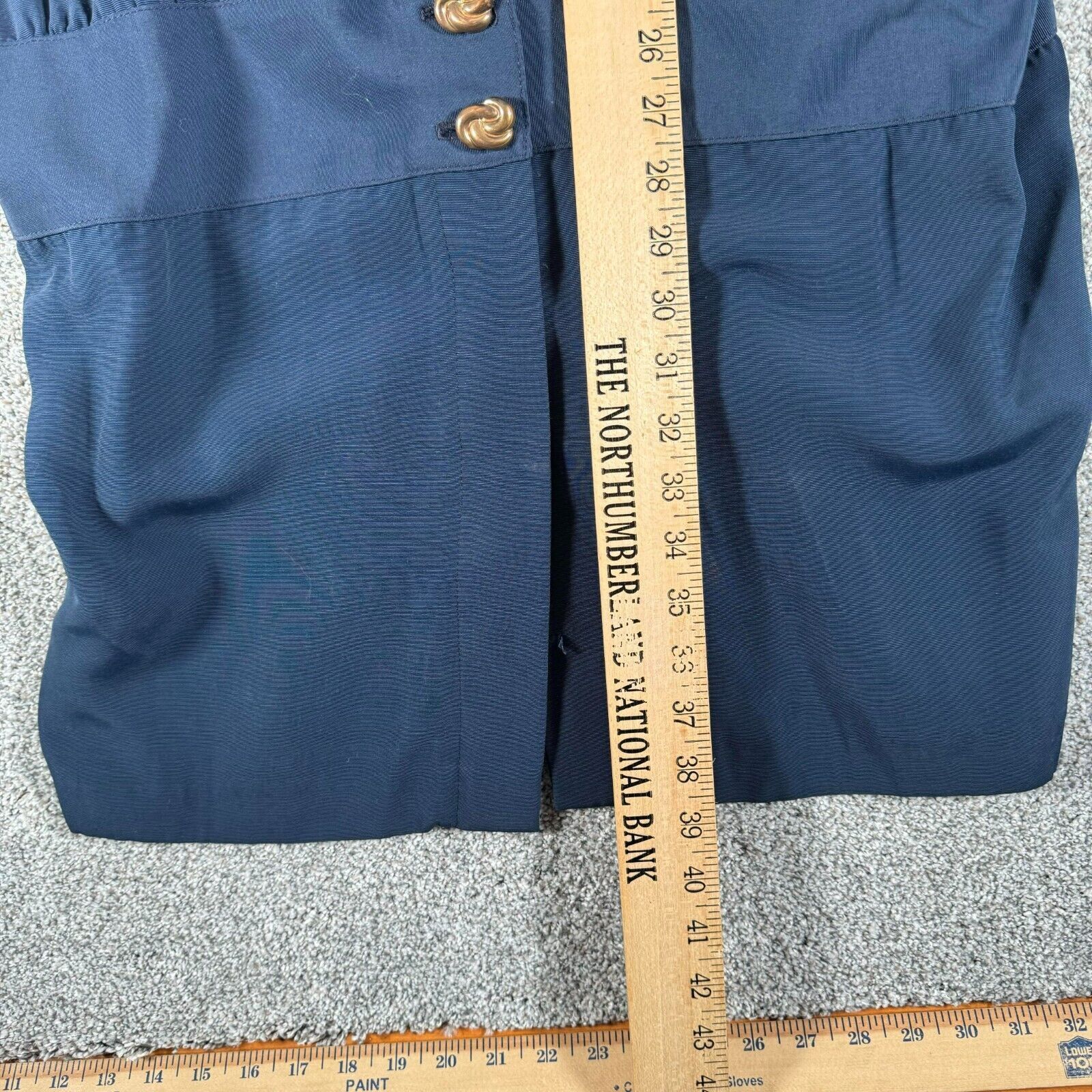 Other Vintage 80s does 50s Dress Womens18 Secretary Dark Academia Size XXL / US 16-18 / IT 52-54 - 5 Thumbnail
