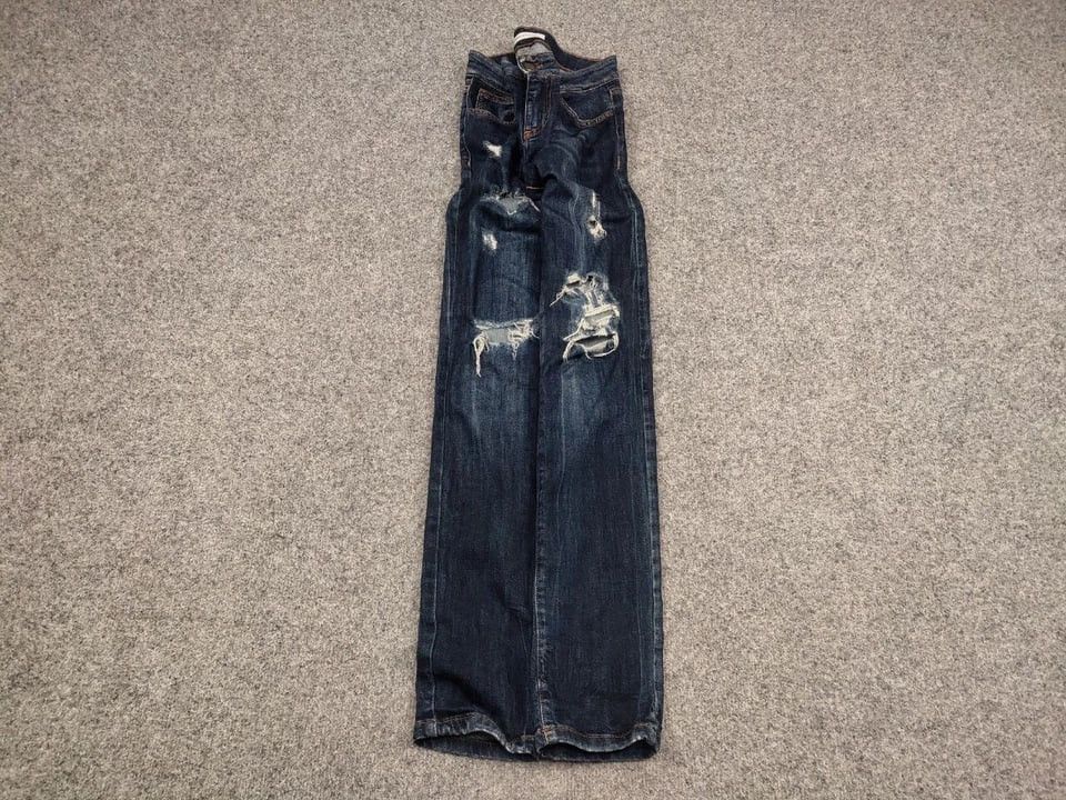 Balmain Pierre Balmain Design 17 CV Distressed Denim Slim Jeans Size US 26 / EU 42 - 3 Thumbnail