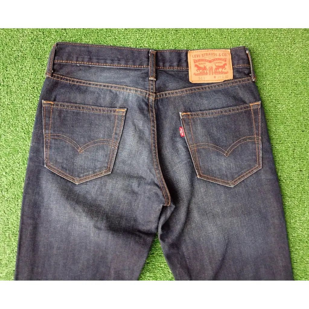 Levi's Levi’s 511 Slim Jeans W29 L32 Dark Wash Size US 29 - 3 Thumbnail