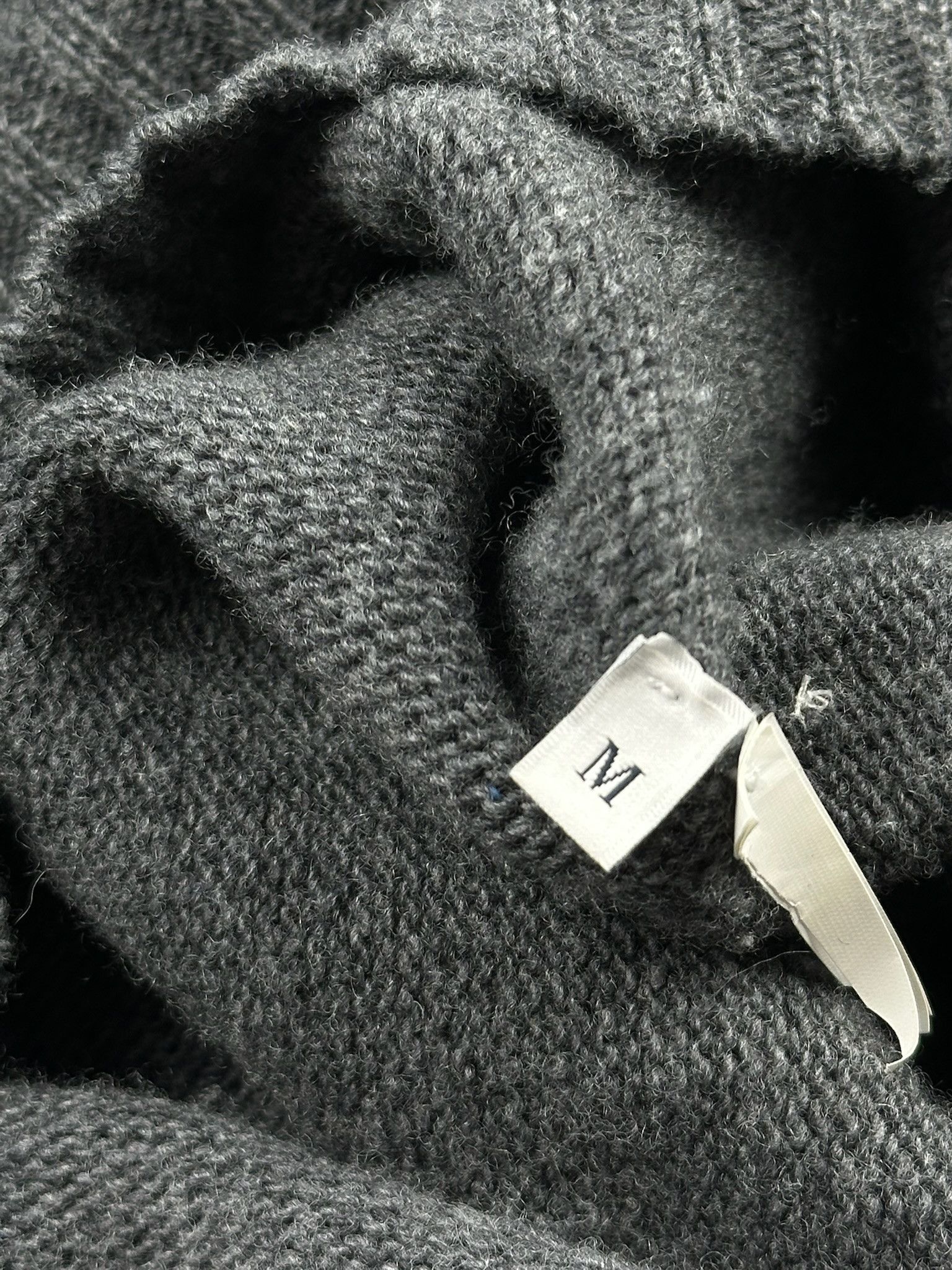 Officine Generale Officine Generale Merino Wool Crew Neck Sweater Luxury Size US M / EU 48-50 / 2 - 8 Thumbnail