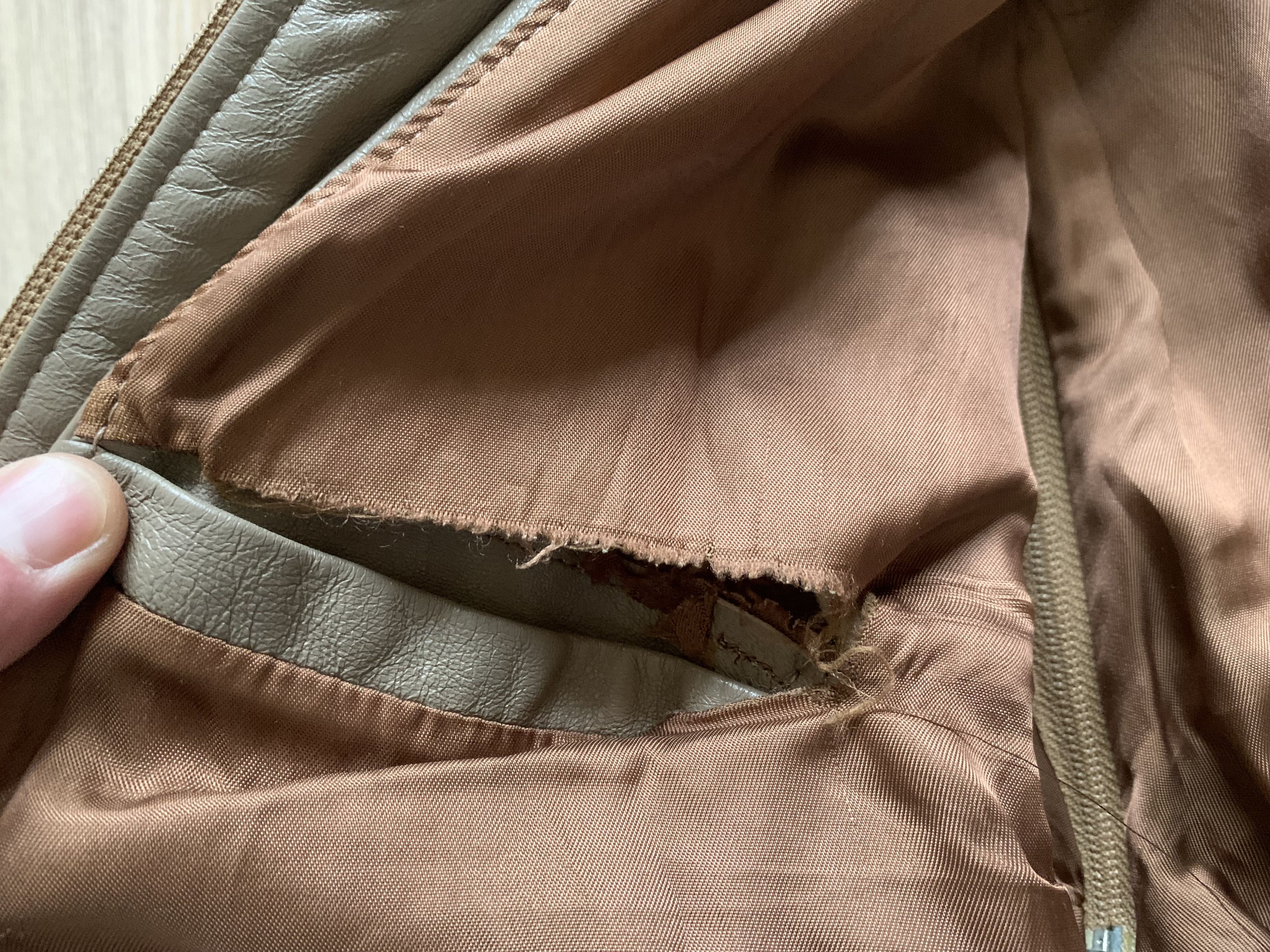 Vera Pelle Vera Pelle Vintage Italian Leather Transformer Bomber Jacket Size US L / EU 52-54 / 3 - 13 Thumbnail
