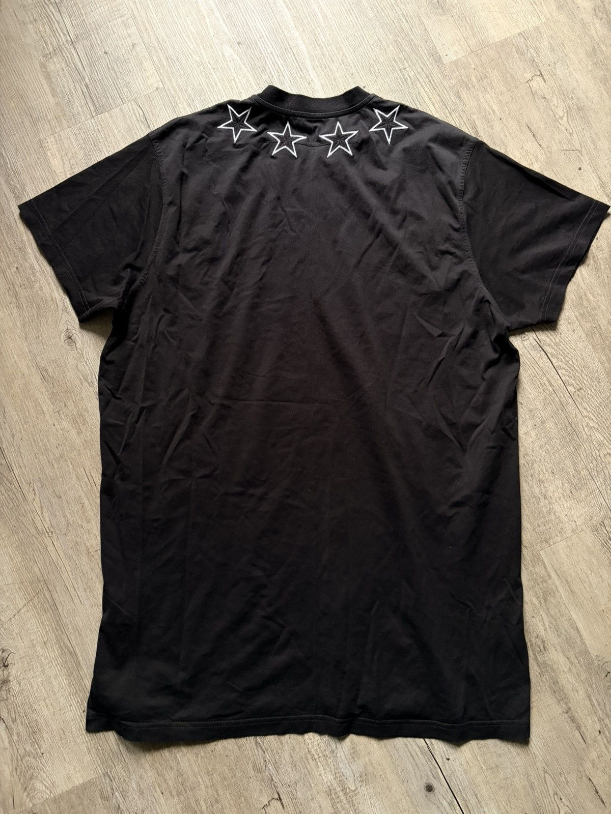 Givenchy Givenchy embroidery star shirt black Size US L / EU 52-54 / 3 - 2 Thumbnail