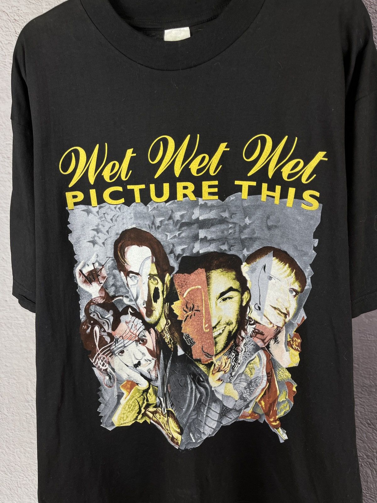 Band Tees Wet Wet Wet Picture This at Christmas 1995 tour band tee Size US XL / EU 56 / 4 - 5 Thumbnail