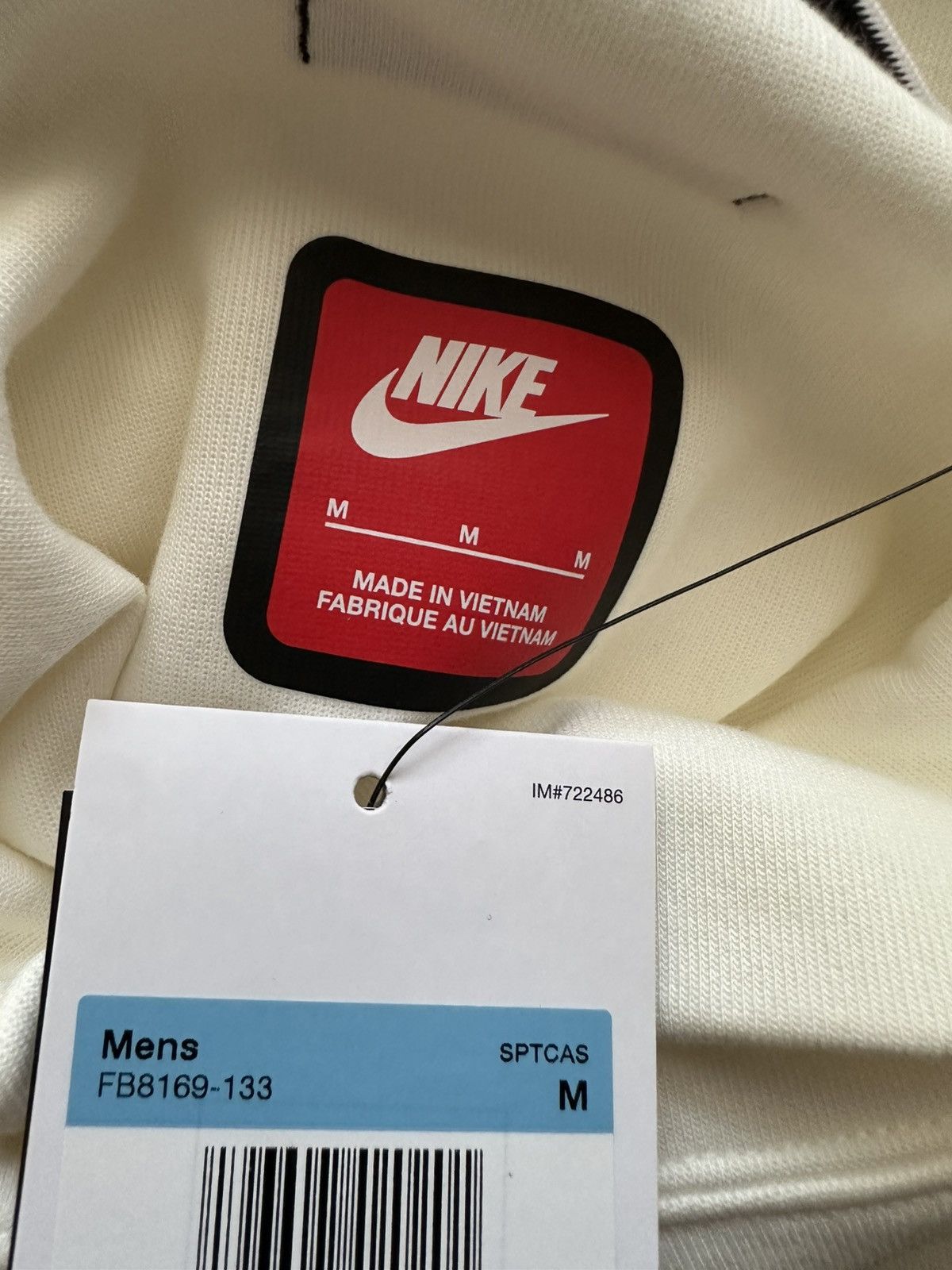 Nike Nike Sportswear Tech Fleece Turtleneck Sweatshirt Sail Off Size US M / EU 48-50 / 2 - 5 Thumbnail
