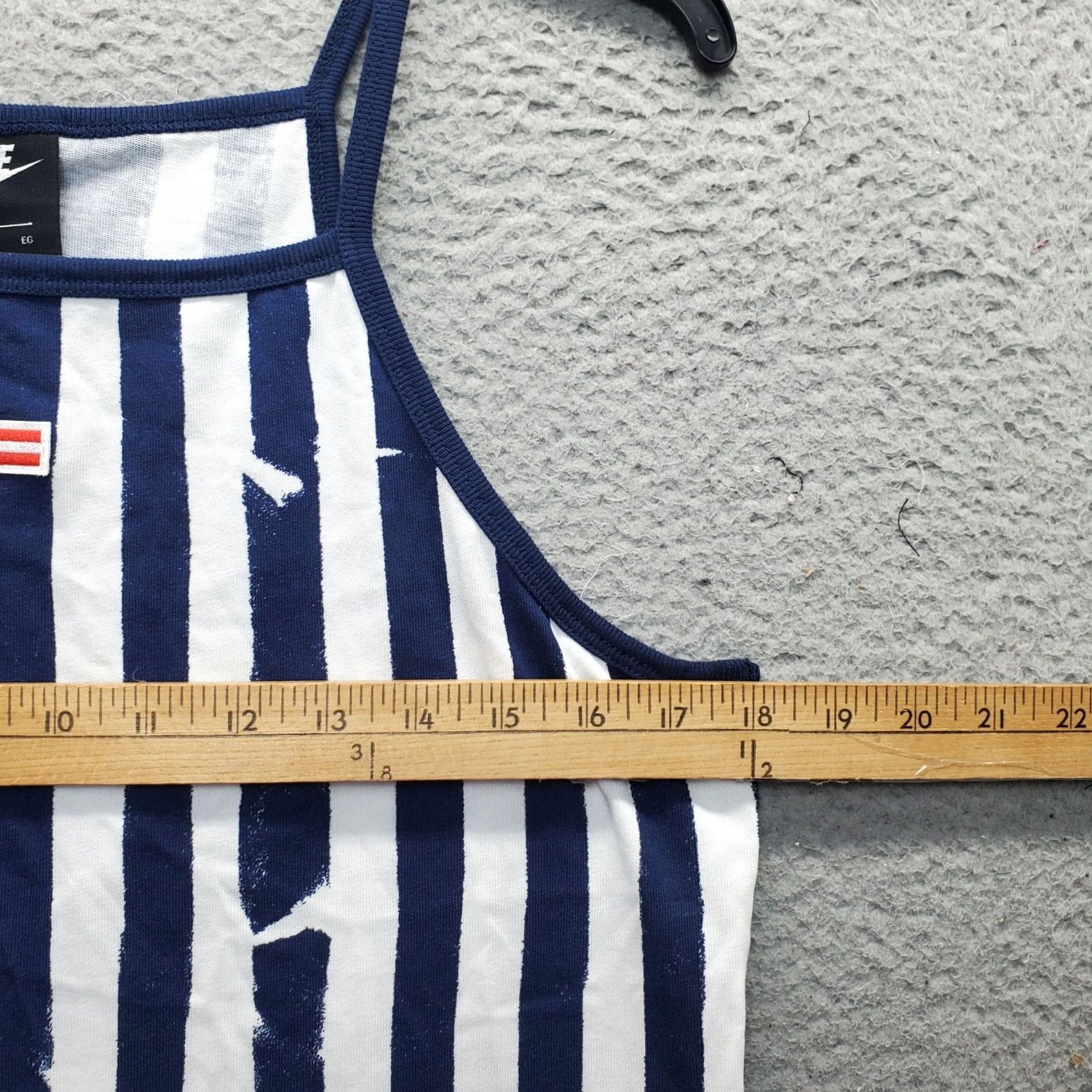 Nike Nike Cami Dress Womens Size XL Mult striped Red Spaghetti Strap Knee Length Sleeveless Size XL / US 12-14 / IT 48-50 - 3 Thumbnail