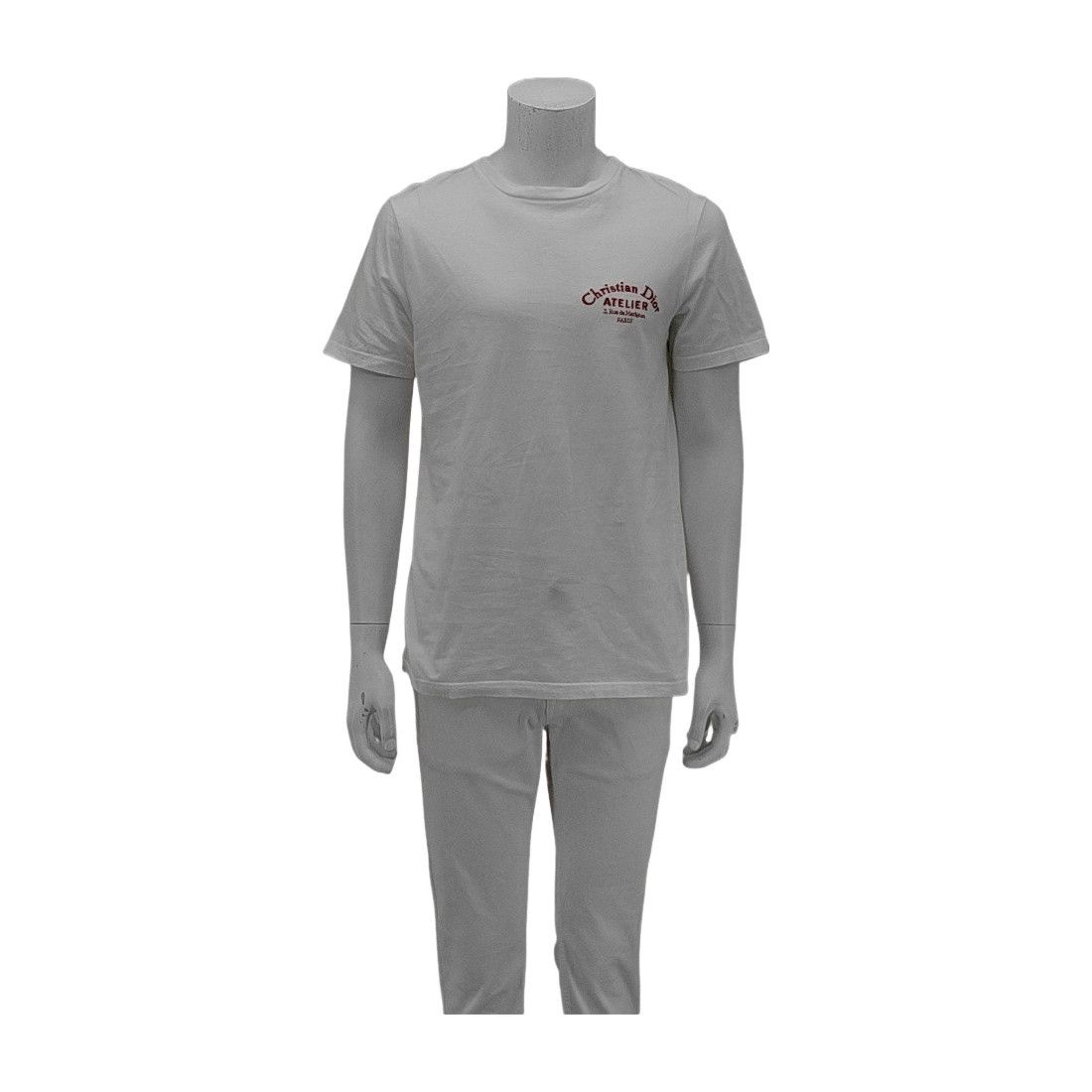 Dior Dior Homme Atelier Logo T-Shirt Size L Size US L / EU 52-54 / 3 - 1 Thumbnail