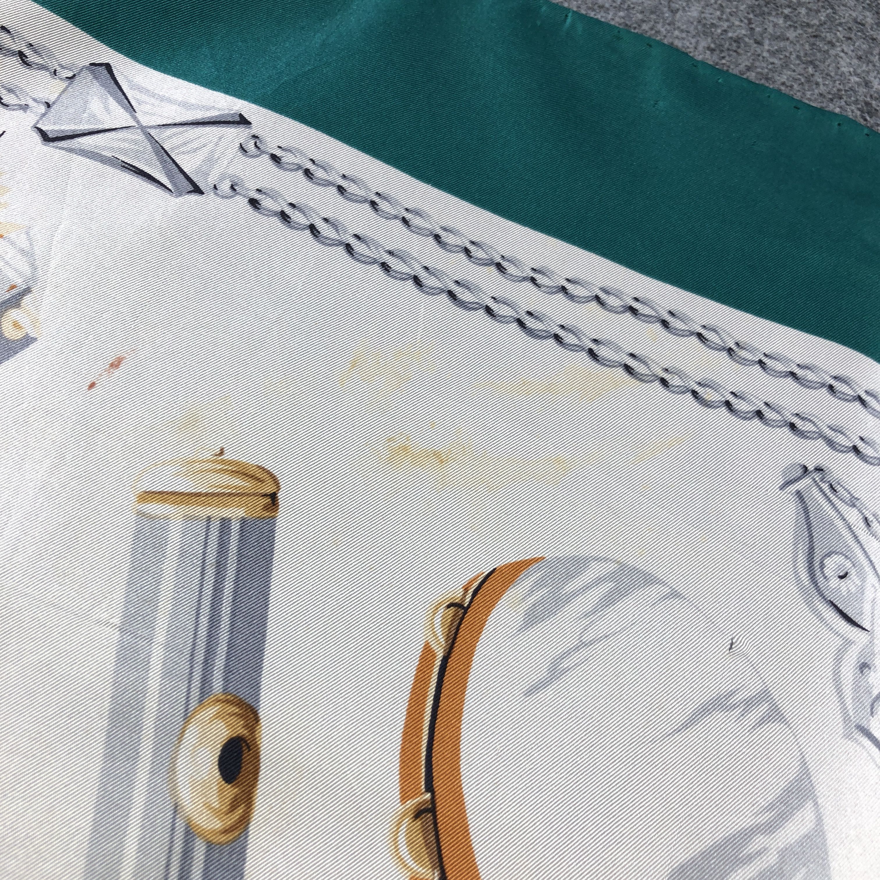 Japanese Brand Musical Instruments Hand Rolled Silk Scarf M1103 Size ONE SIZE - 13 Thumbnail