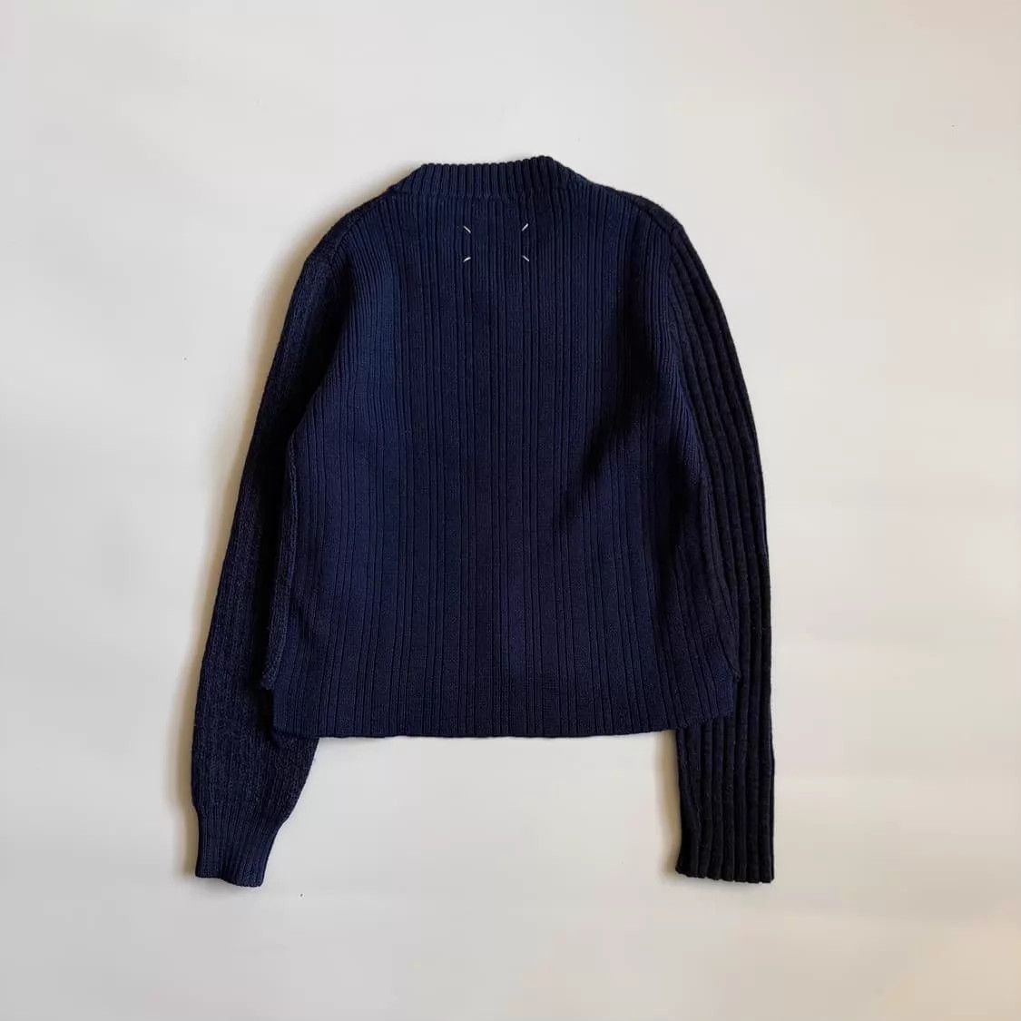 Maison Margiela Maison Margiela Prussian Blue Knit Sweater M Size M / US 6-8 / IT 42-44 - 5 Thumbnail