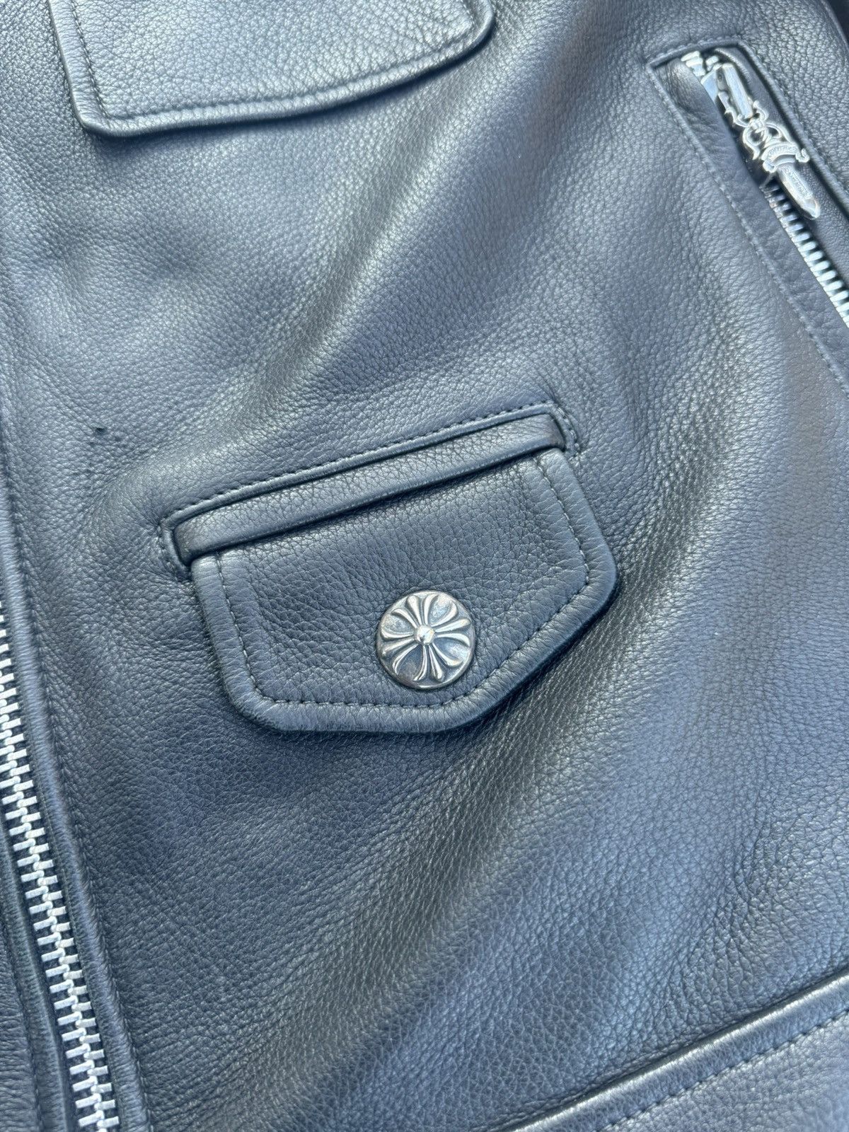 Chrome Hearts Chrome hearts leather policeman jacket size M Size US M / EU 48-50 / 2 - 7 Thumbnail