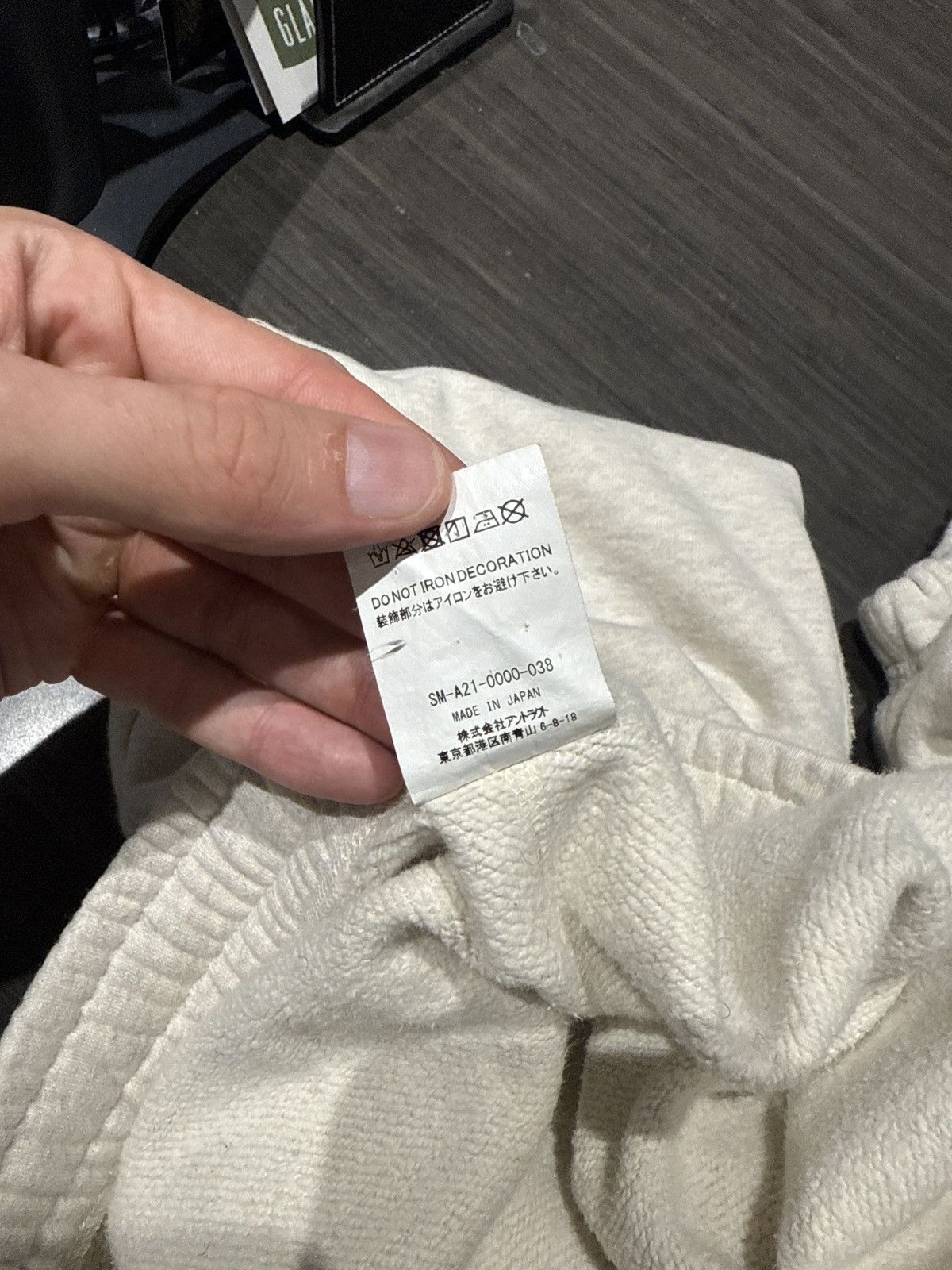 Saint Michael Saint Michael Ribbon Sweatpants Tan Grey Small Size US 30 / EU 46 - 4 Thumbnail