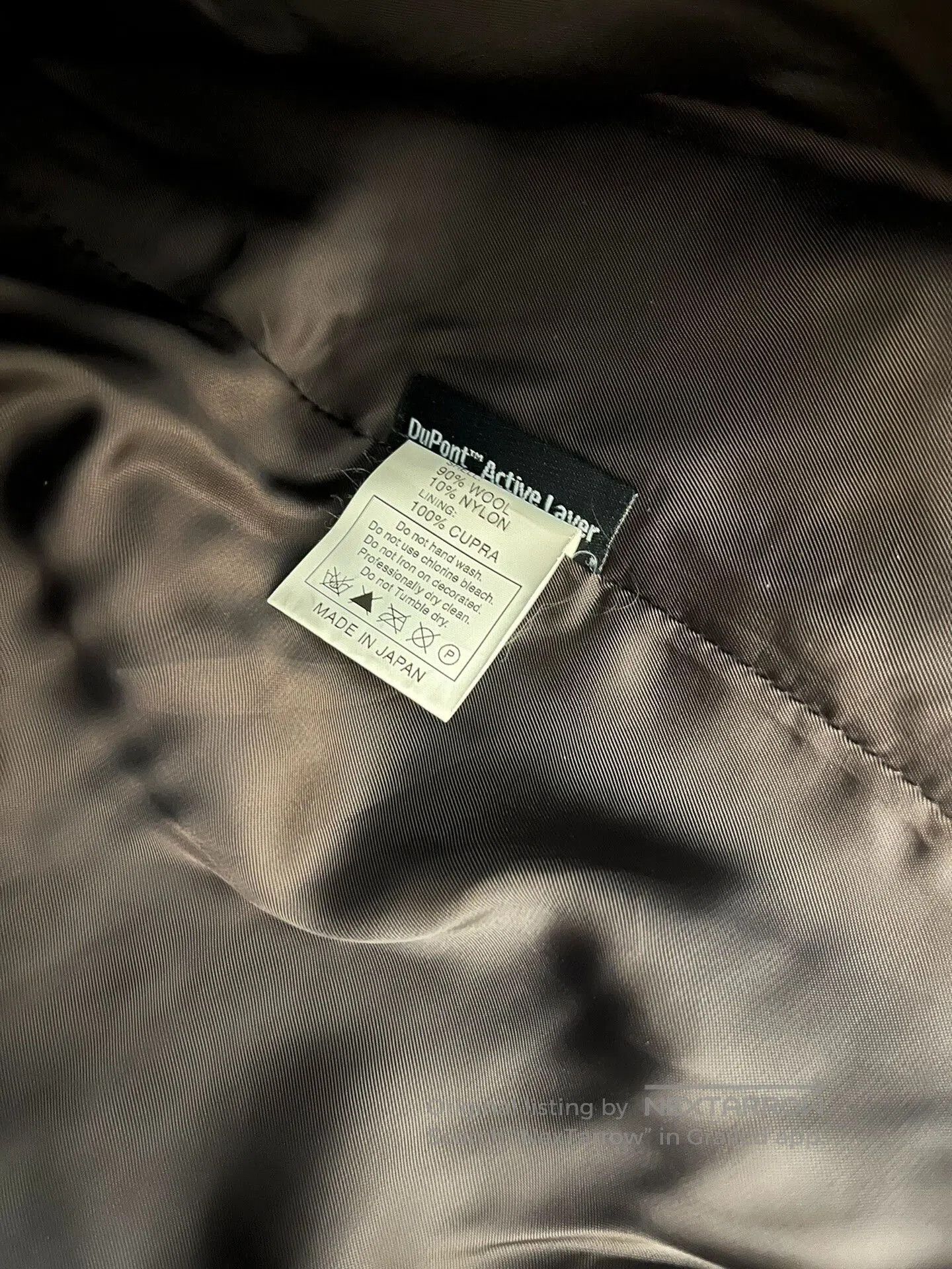 Japanese Brand Cootie Wool Coat with Leather Details. Size US M / EU 48-50 / 2 - 4 Thumbnail