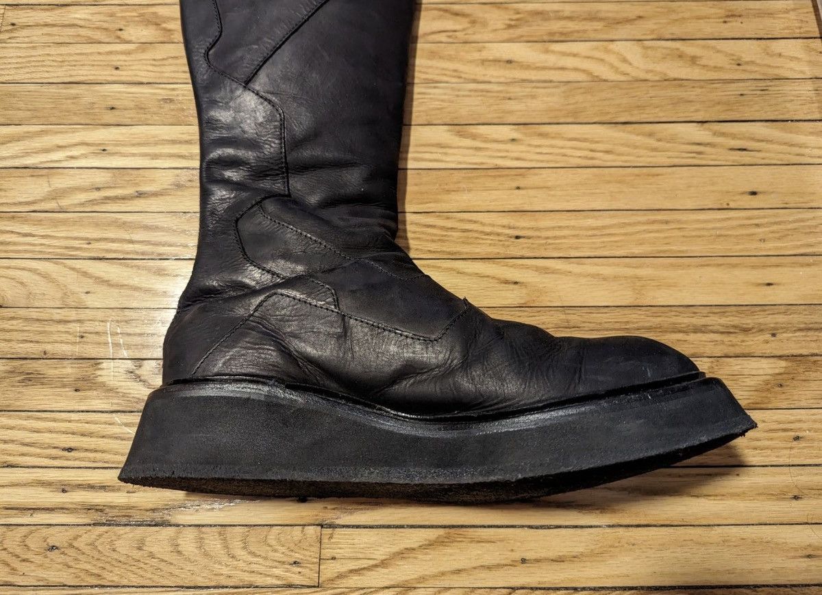 Julius Julius AW15 Tall Leather Creeper Boots Size US 11.5 / EU 44-45 - 4 Thumbnail