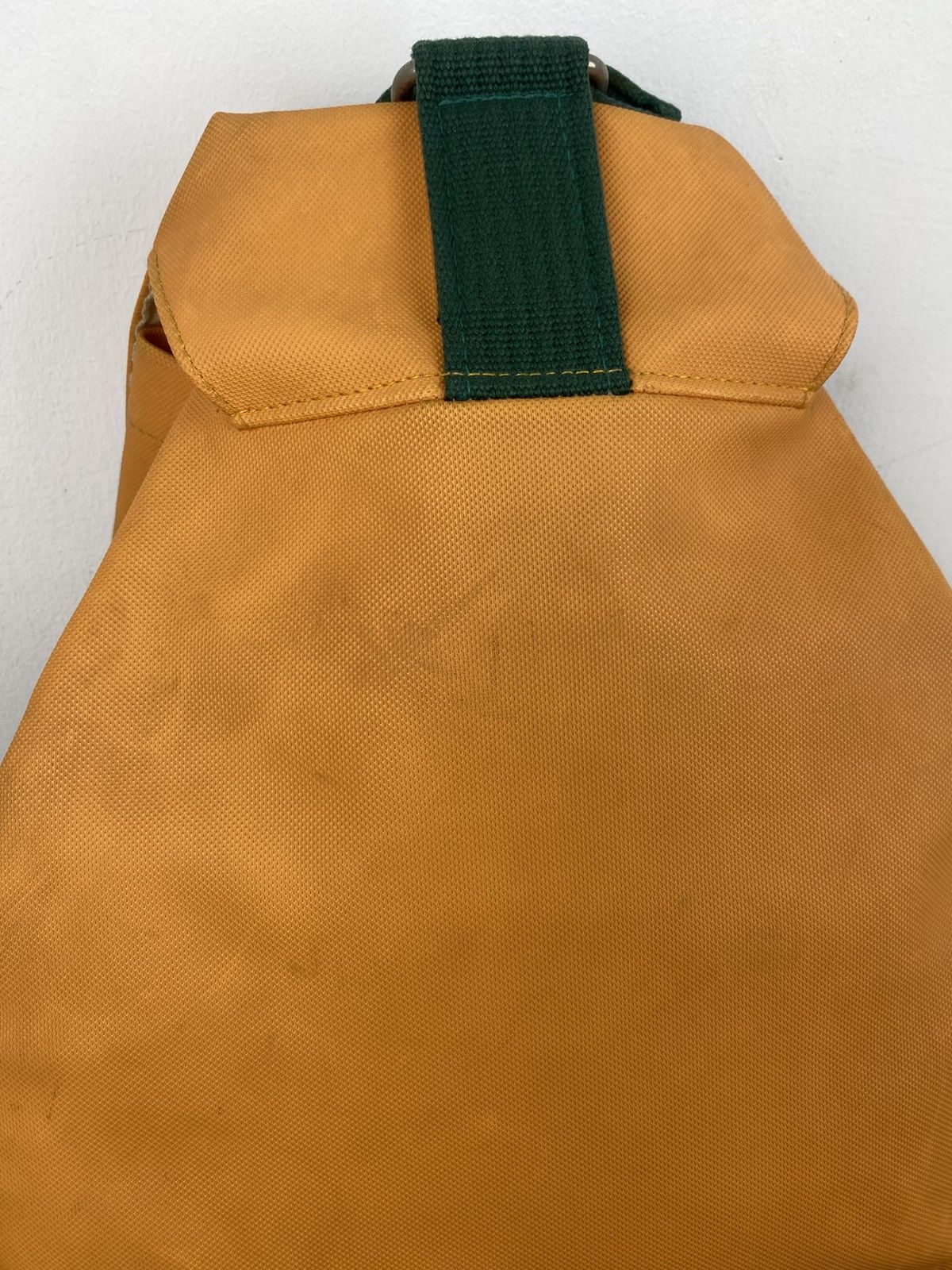 Lacoste 2000’s Lacoste Japan Green Orange Rucksack Size ONE SIZE - 11 Thumbnail