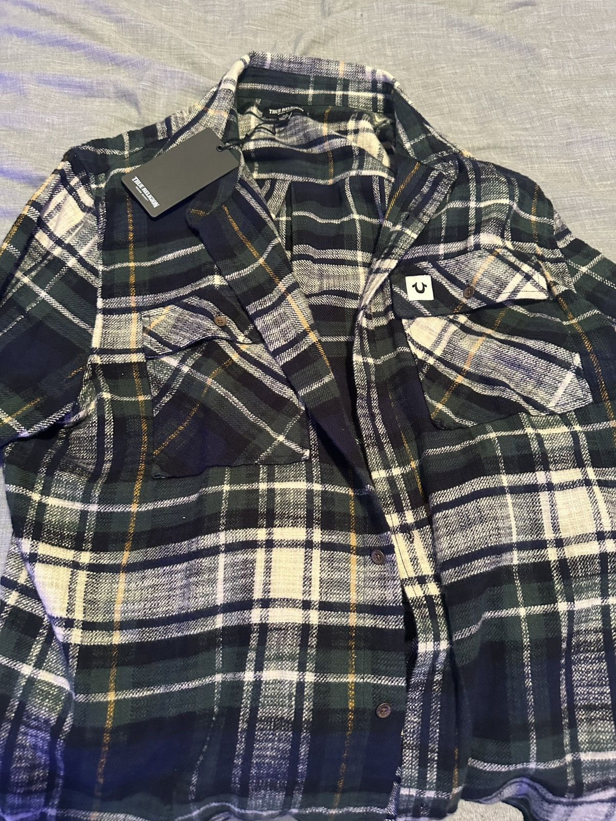 True Religion True Religion Flannel Size US XXL / EU 58 / 5 - 5 Thumbnail