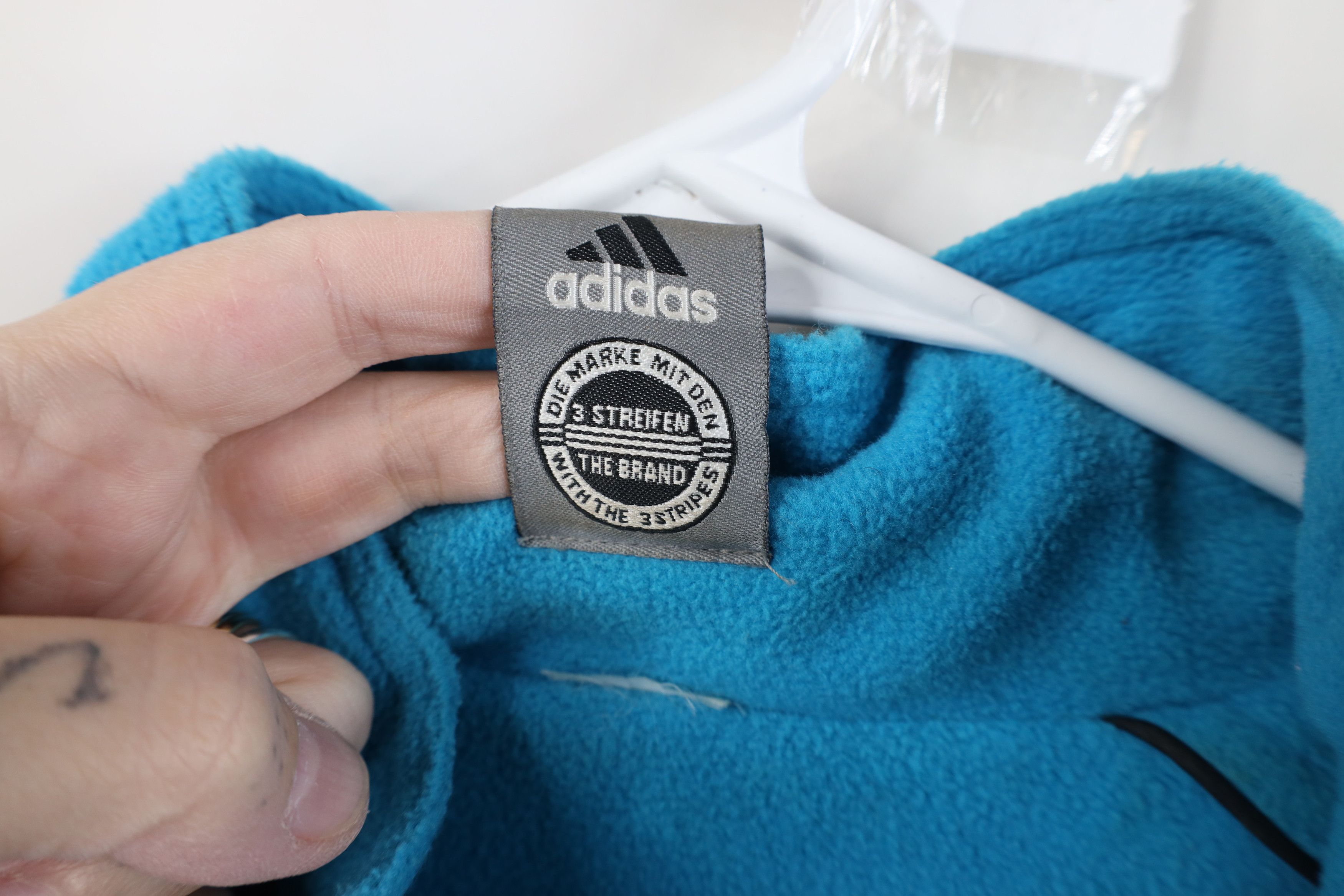 Adidas Vintage 90s Adidas Striped Reversible Bomber Jacket Size M / US 6-8 / IT 42-44 - 7 Thumbnail