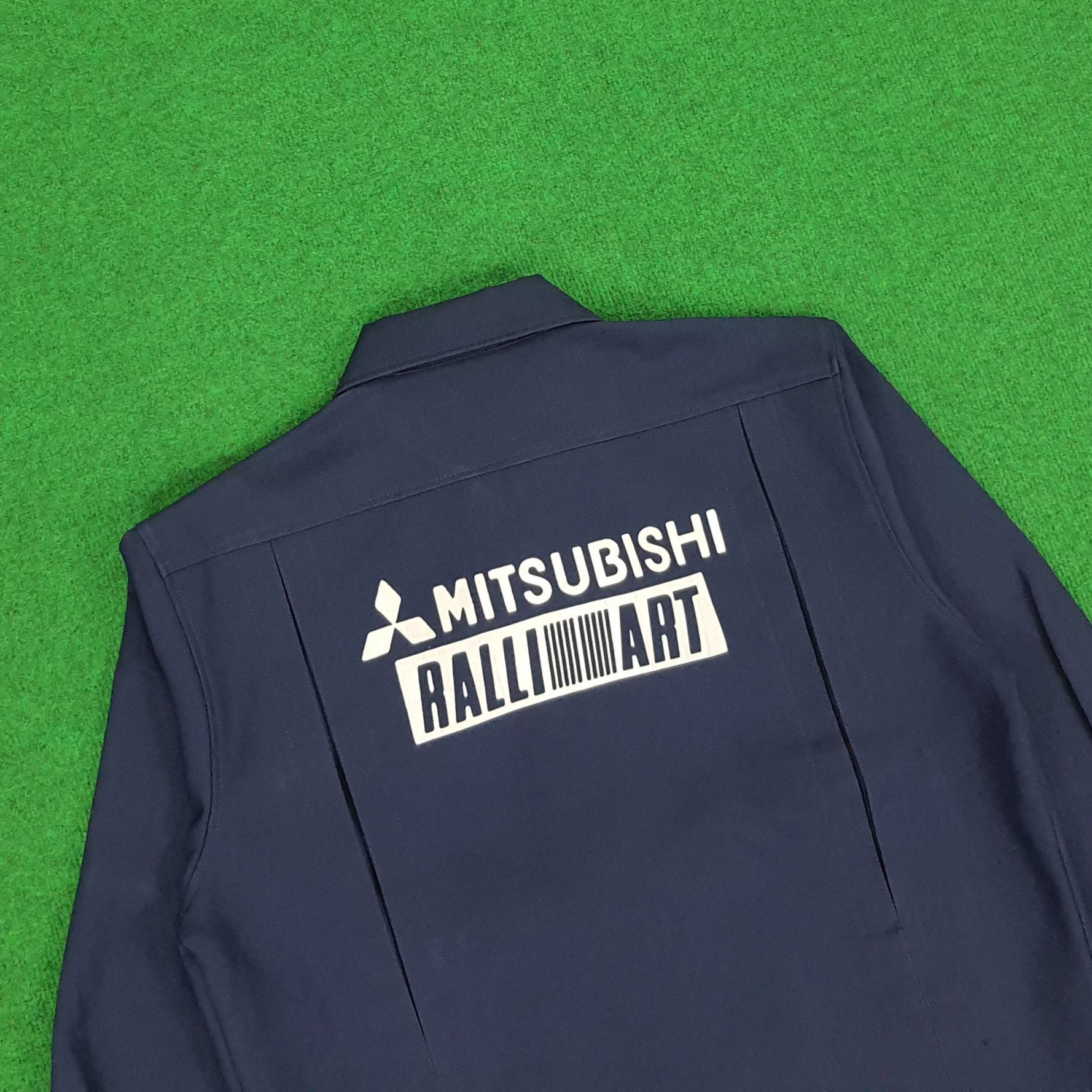 Japanese Brand Vintage Mitsubishi Ralli Art Custom Motorsports Logo Jacket Size US M / EU 48-50 / 2 - 2 Thumbnail