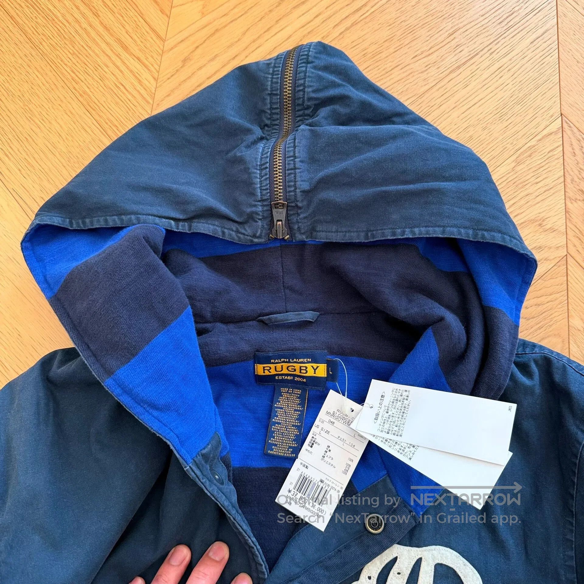 Rugby Ralph Lauren Rugby Series Hooded Parka Coat. Size US M / EU 48-50 / 2 - 7 Thumbnail