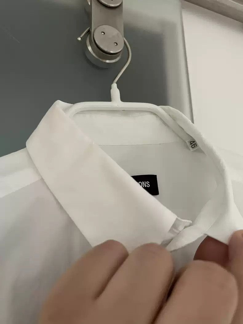 Raf Simons Raf Simons Men's blue and white stitching shirt-2505 Size US M / EU 48-50 / 2 - 5 Thumbnail