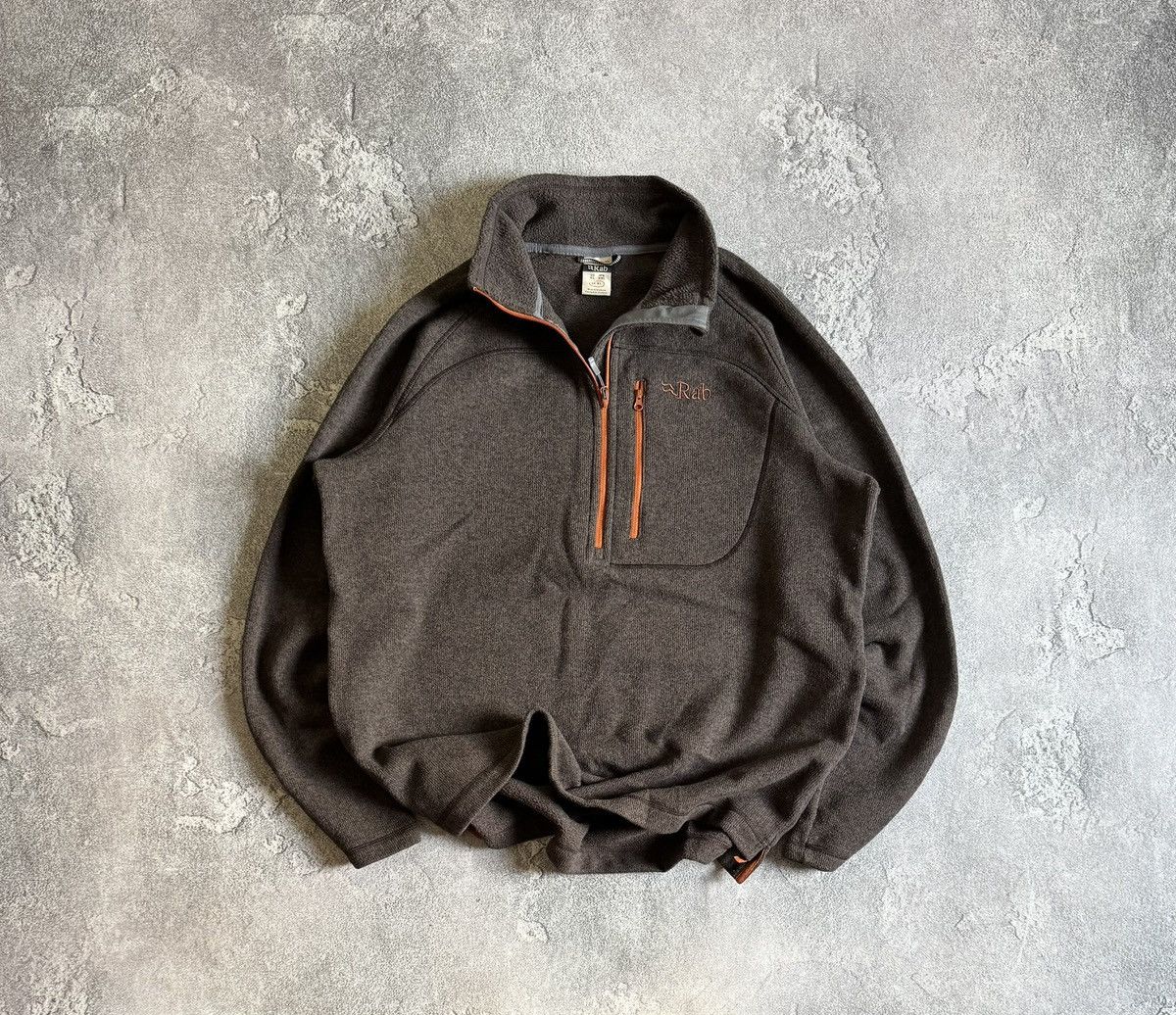 Rab Rab XL/size 1/4 zip fleece jumper outdoor pullover gorpcore Size US XL / EU 56 / 4 - 1 Thumbnail