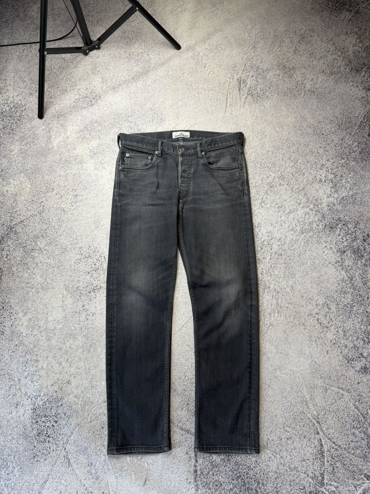 Stone Island Stone Island Grey Jeans Size US 31 - 10 Thumbnail