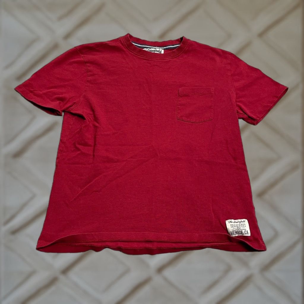 Primark Primark The Stronghold T-Shirt Mens Adult Small Red Cotton Crew Neck Short Sleeve Logo Size US S / EU 44-46 / 1 - 1 Thumbnail
