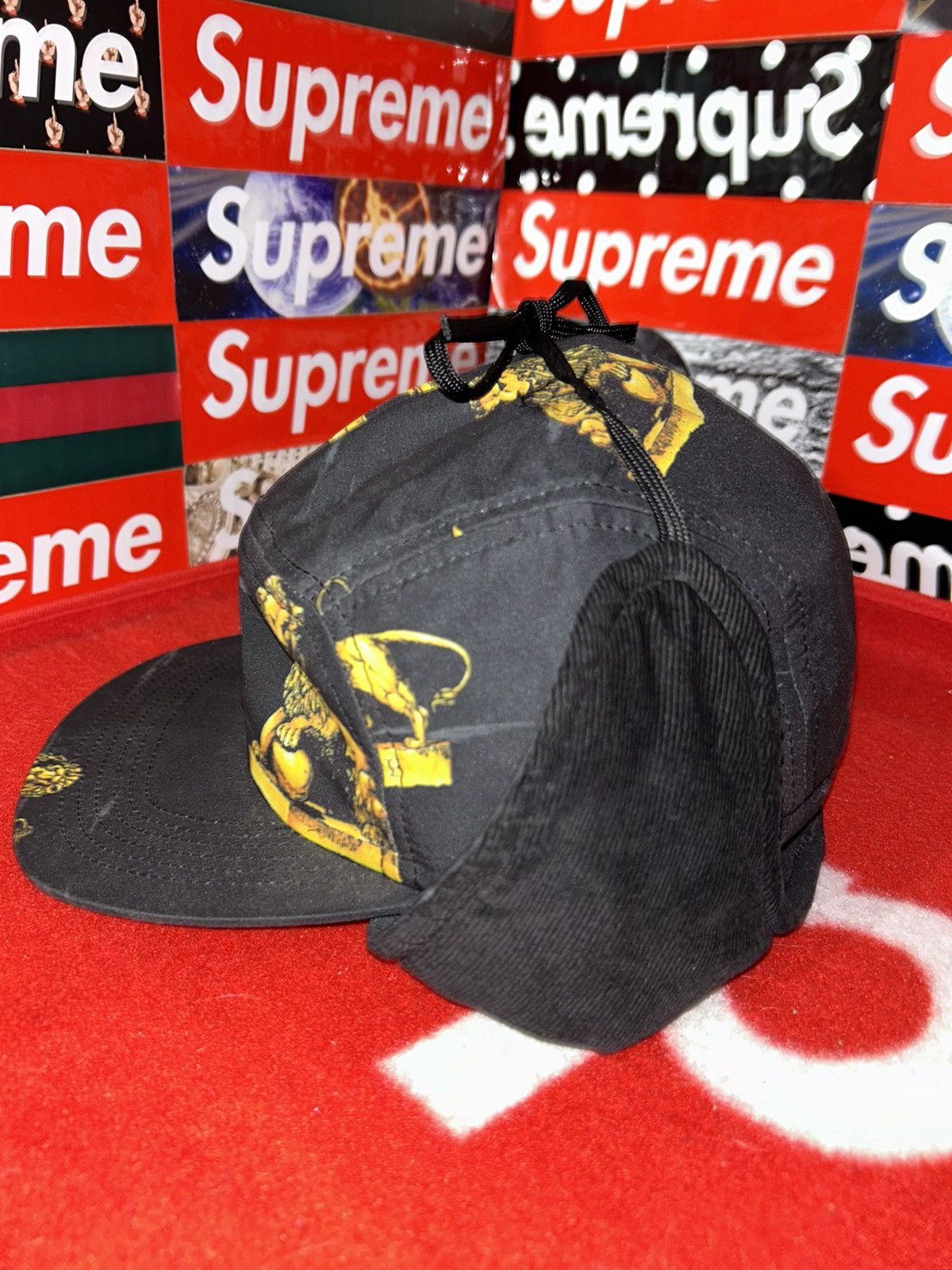 Supreme Supreme Lions Trail Camp Cap FW13 RARE HAT Size ONE SIZE - 5 Thumbnail