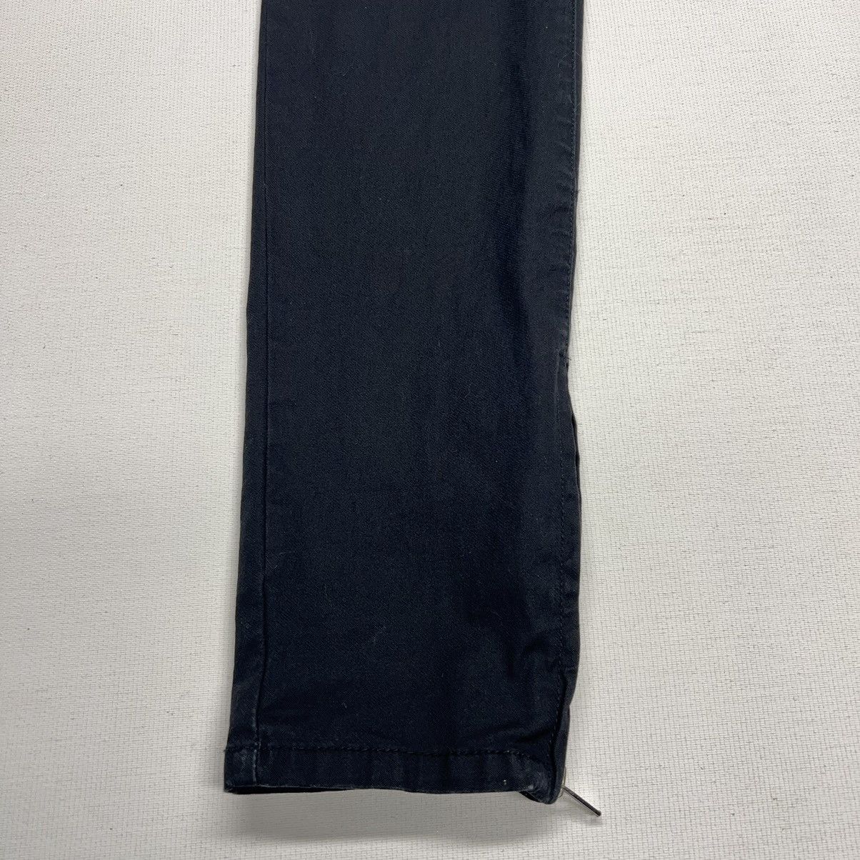 Pacsun Pacsun Pants Black Skinny Stacked Drawstring Ankle Zipper Size US 32 / EU 48 - 3 Thumbnail